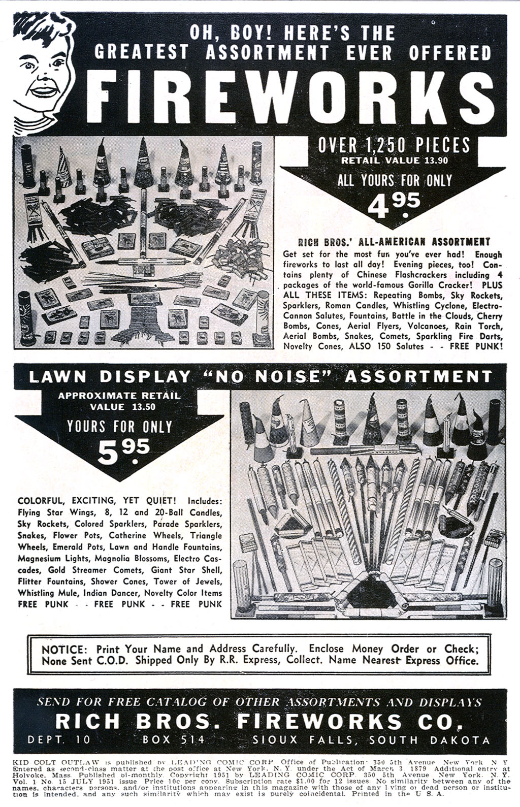 Read online Kid Colt Outlaw comic -  Issue #15 - 2