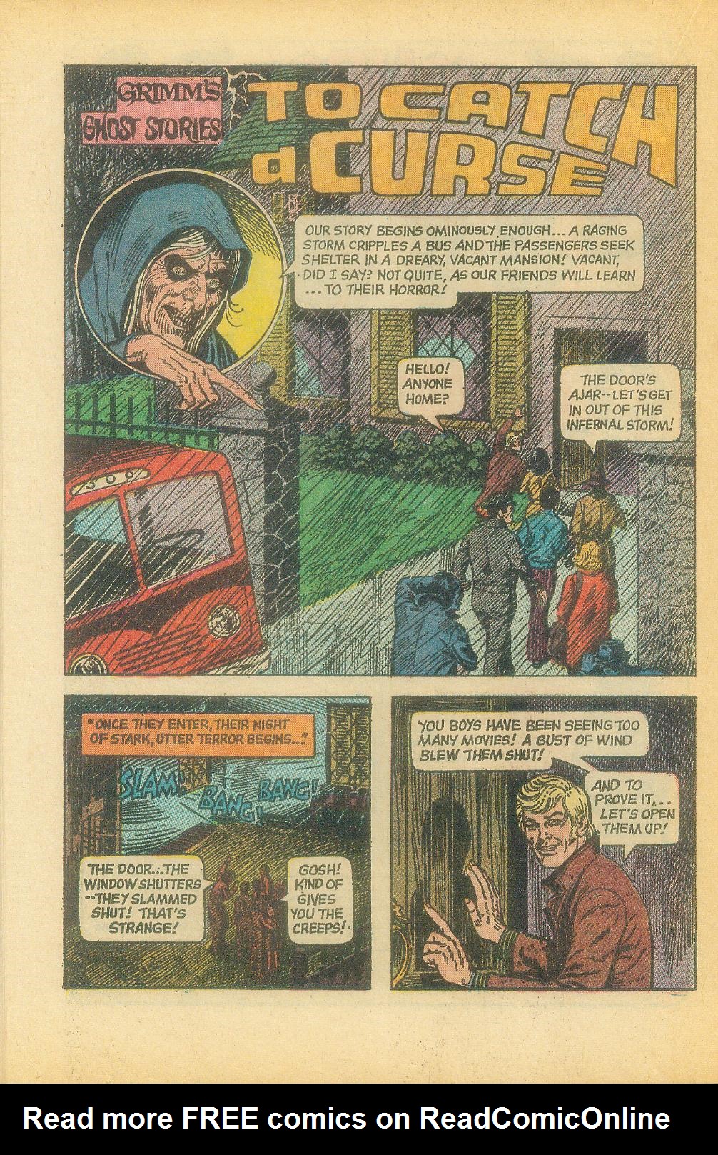 Read online Grimm's Ghost Stories comic -  Issue #3 - 20