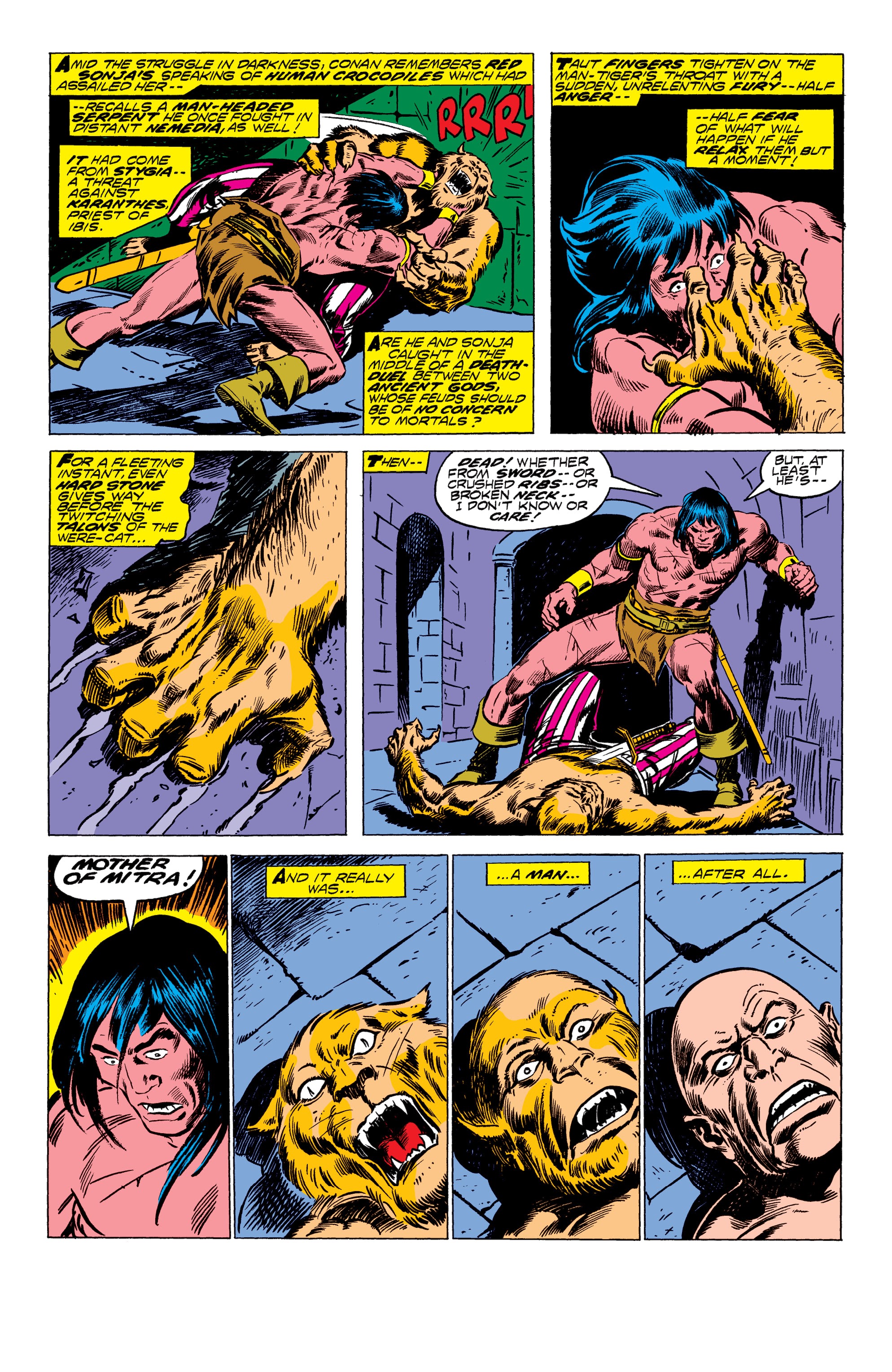 Read online Conan the Barbarian Epic Collection: The Original Marvel Years - Of Once and Future Kings comic -  Issue # TPB (Part 2) - 48