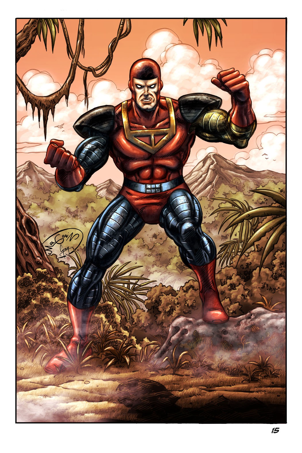 Read online The Art of Chris Malgrain comic -  Issue #2 - 17