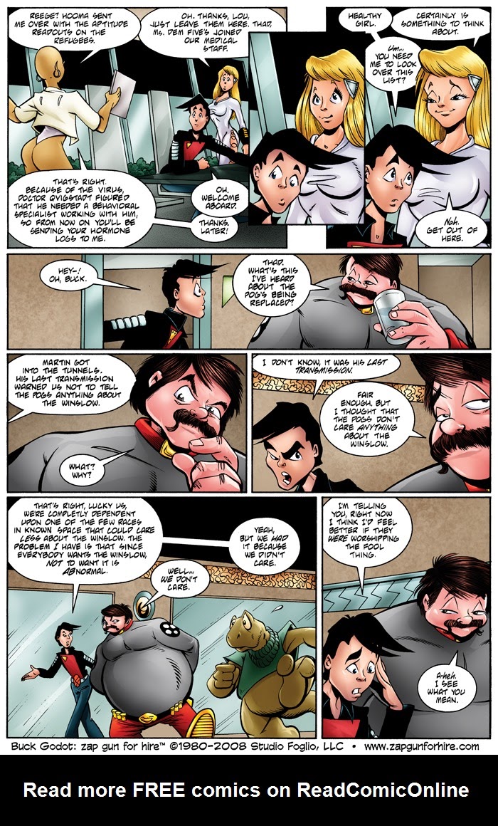 Read online Buck Godot - Zap Gun For Hire comic -  Issue #6 - 11