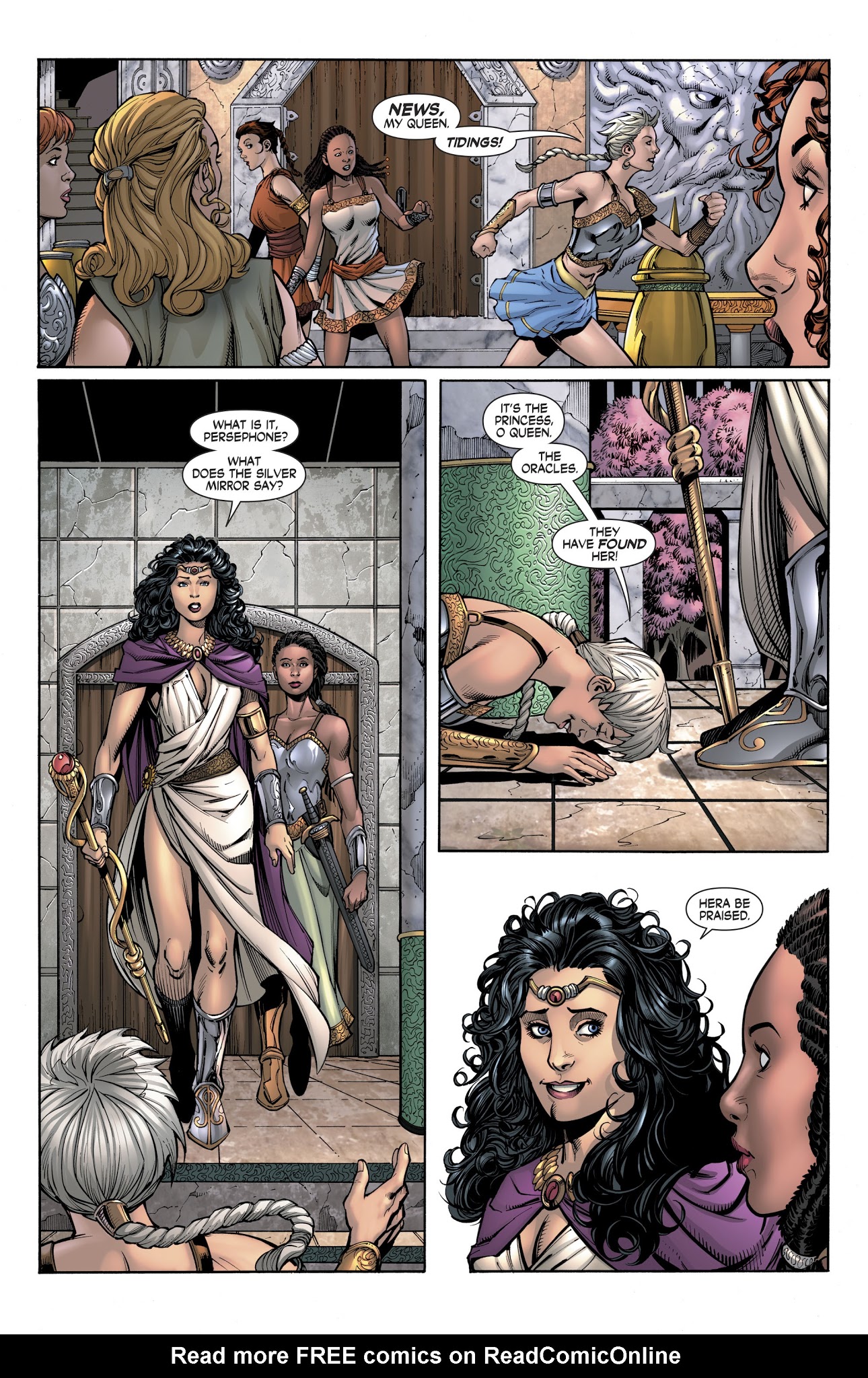 Read online Wonder Woman/Conan comic -  Issue #5 - 6