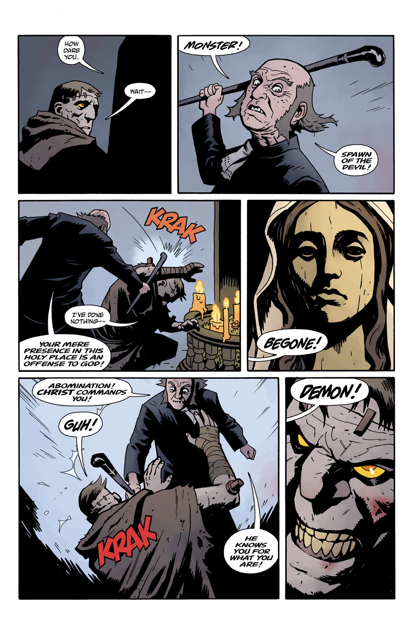 Read online Frankenstein Underground comic -  Issue #2 - 18