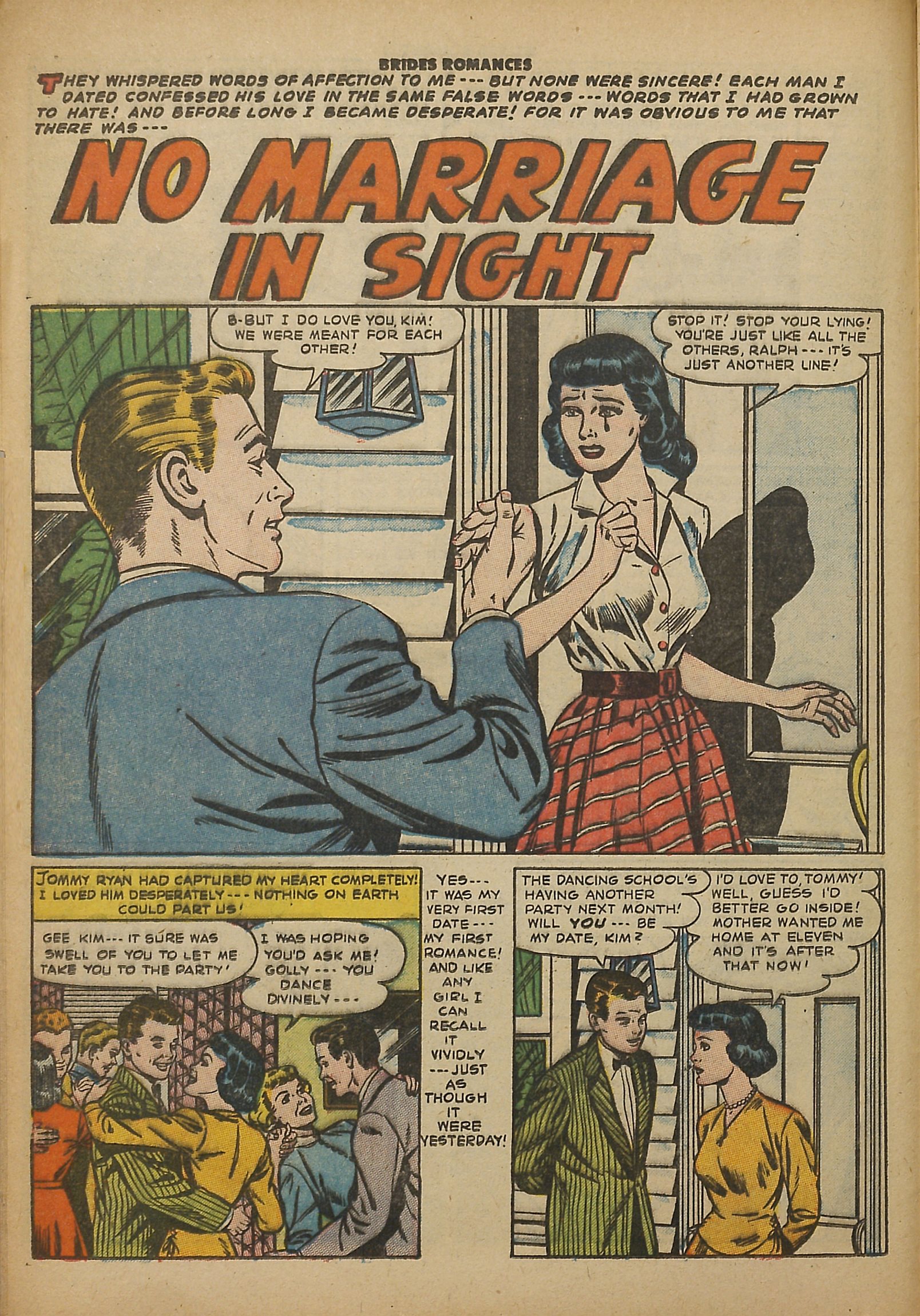 Read online Brides Romances comic -  Issue #4 - 12