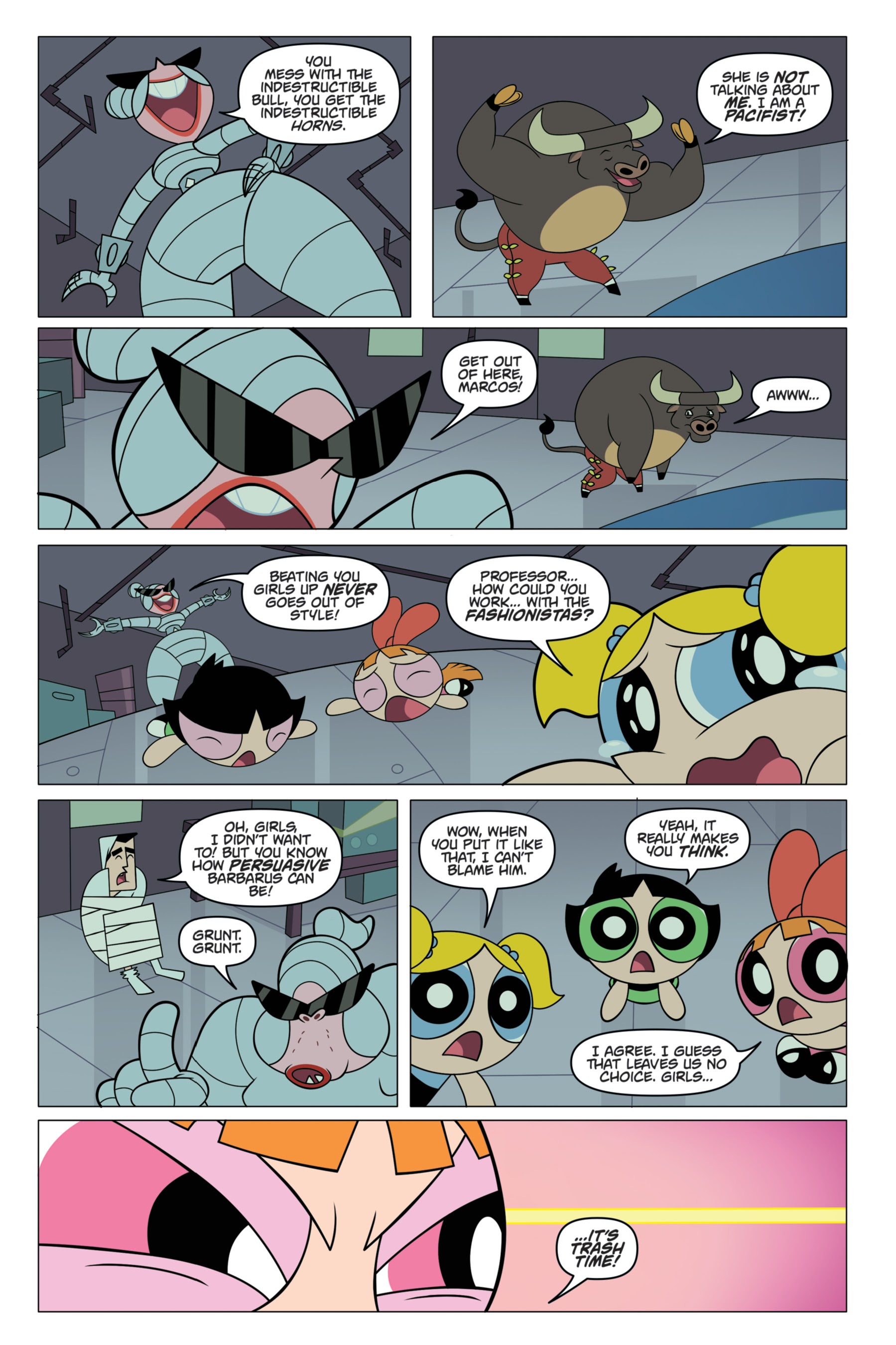 Read online The Powerpuff Girls: Bureau of Bad comic -  Issue # _TPB - 43