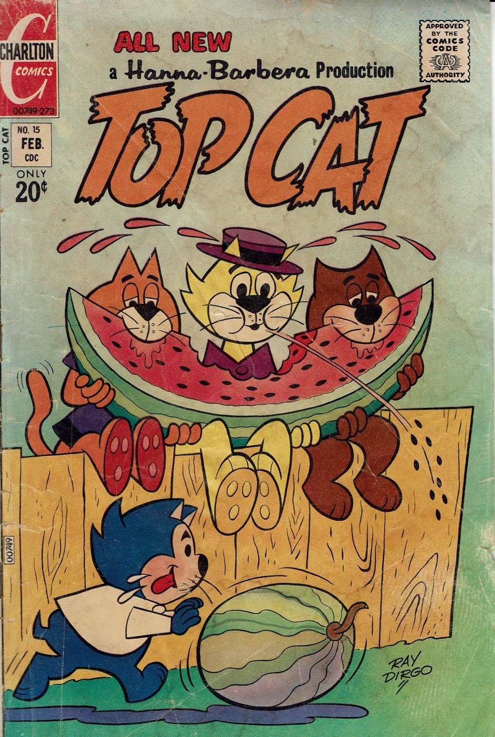 Read online Top Cat (1970) comic -  Issue #15 - 1
