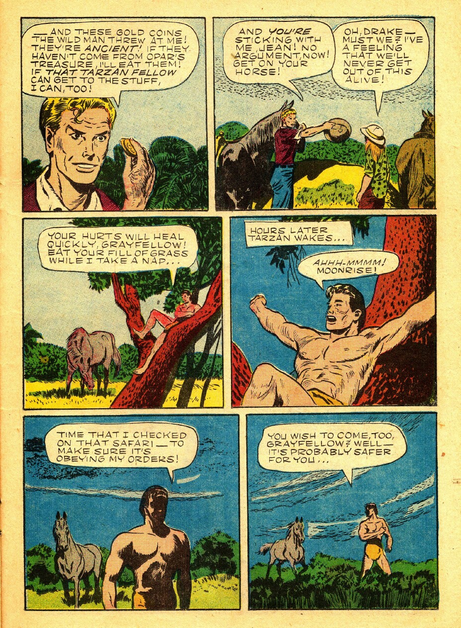Read online Tarzan (1948) comic -  Issue #38 - 31