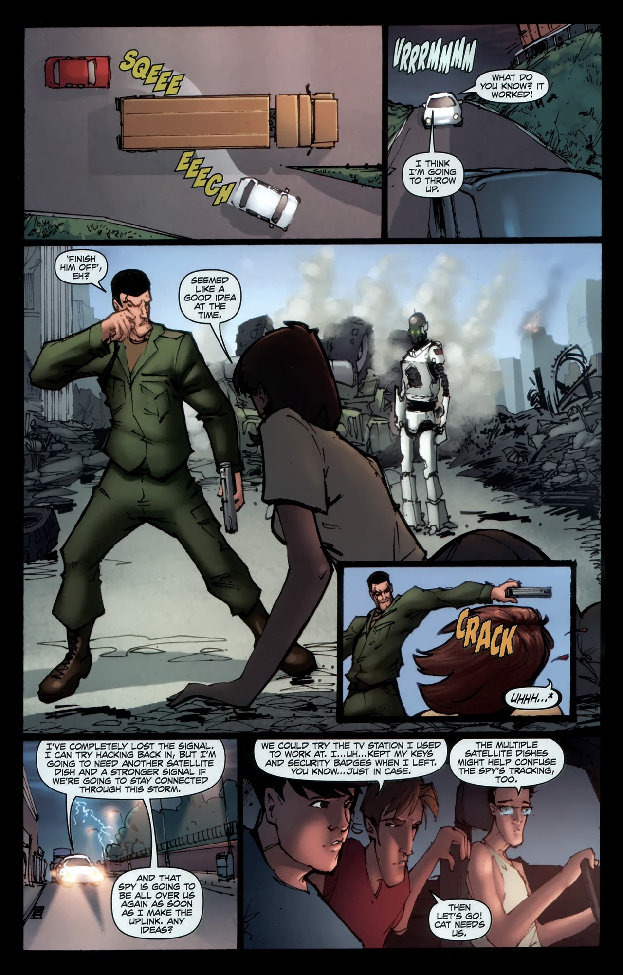 Read online Drone comic -  Issue #3 - 20