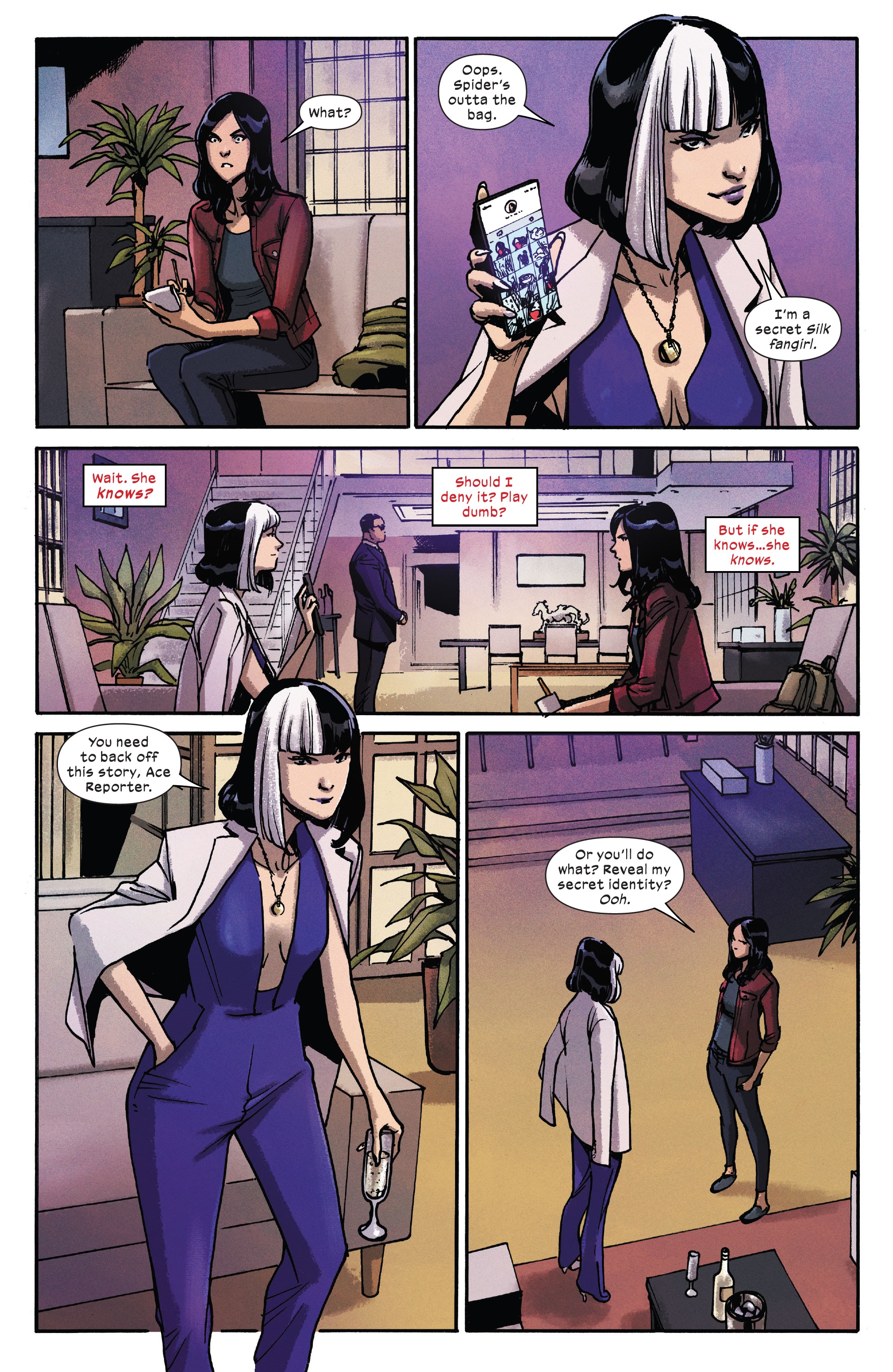 Read online Silk (2021) comic -  Issue #3 - 14