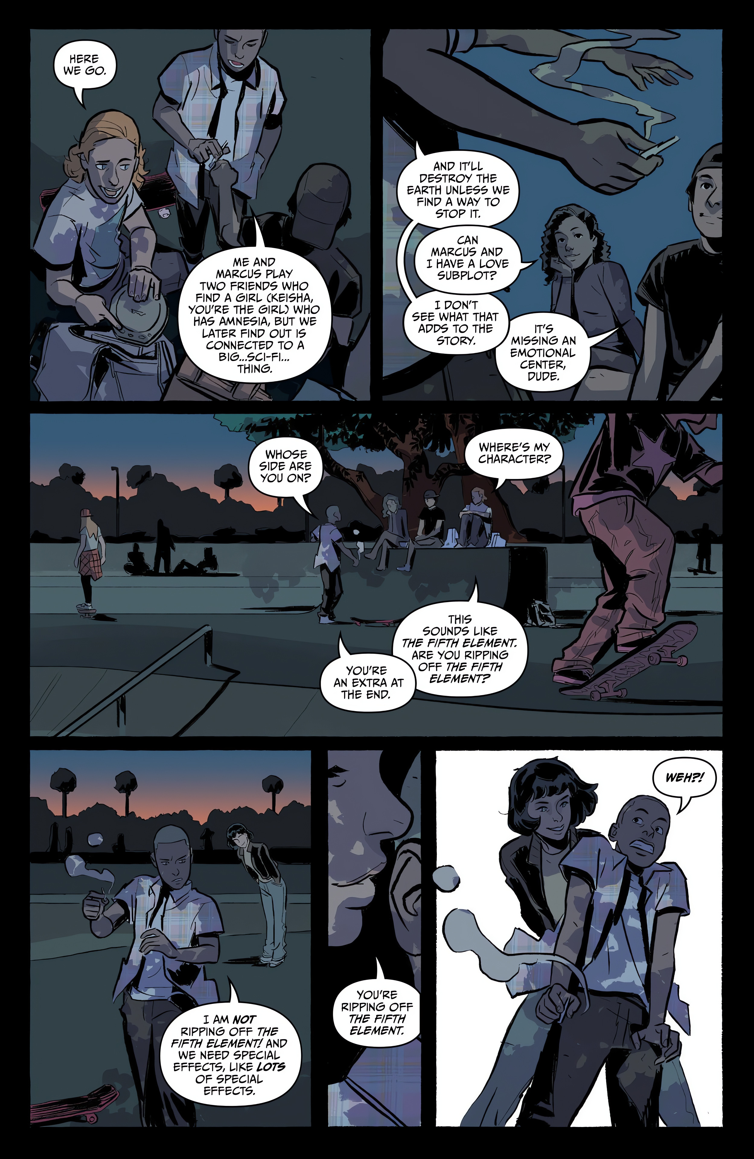 Read online Nights comic -  Issue #1 - 39