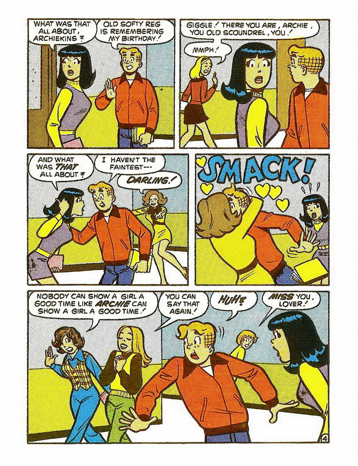 Read online Archie's Double Digest Magazine comic -  Issue #56 - 130
