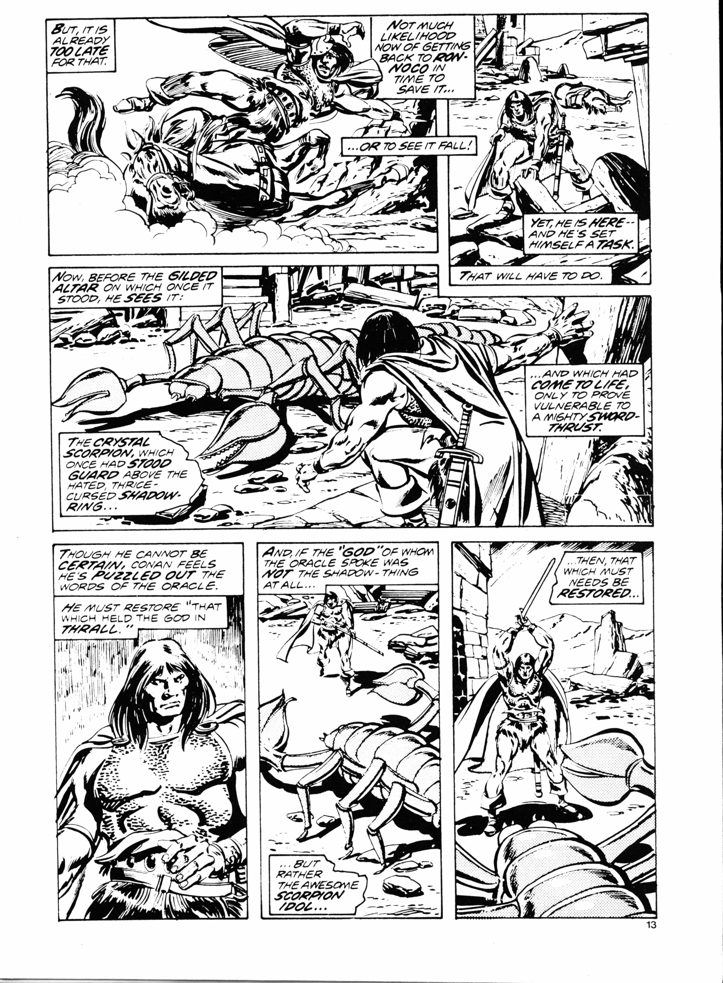Read online Planet of the Apes (1974) comic -  Issue #117 - 13