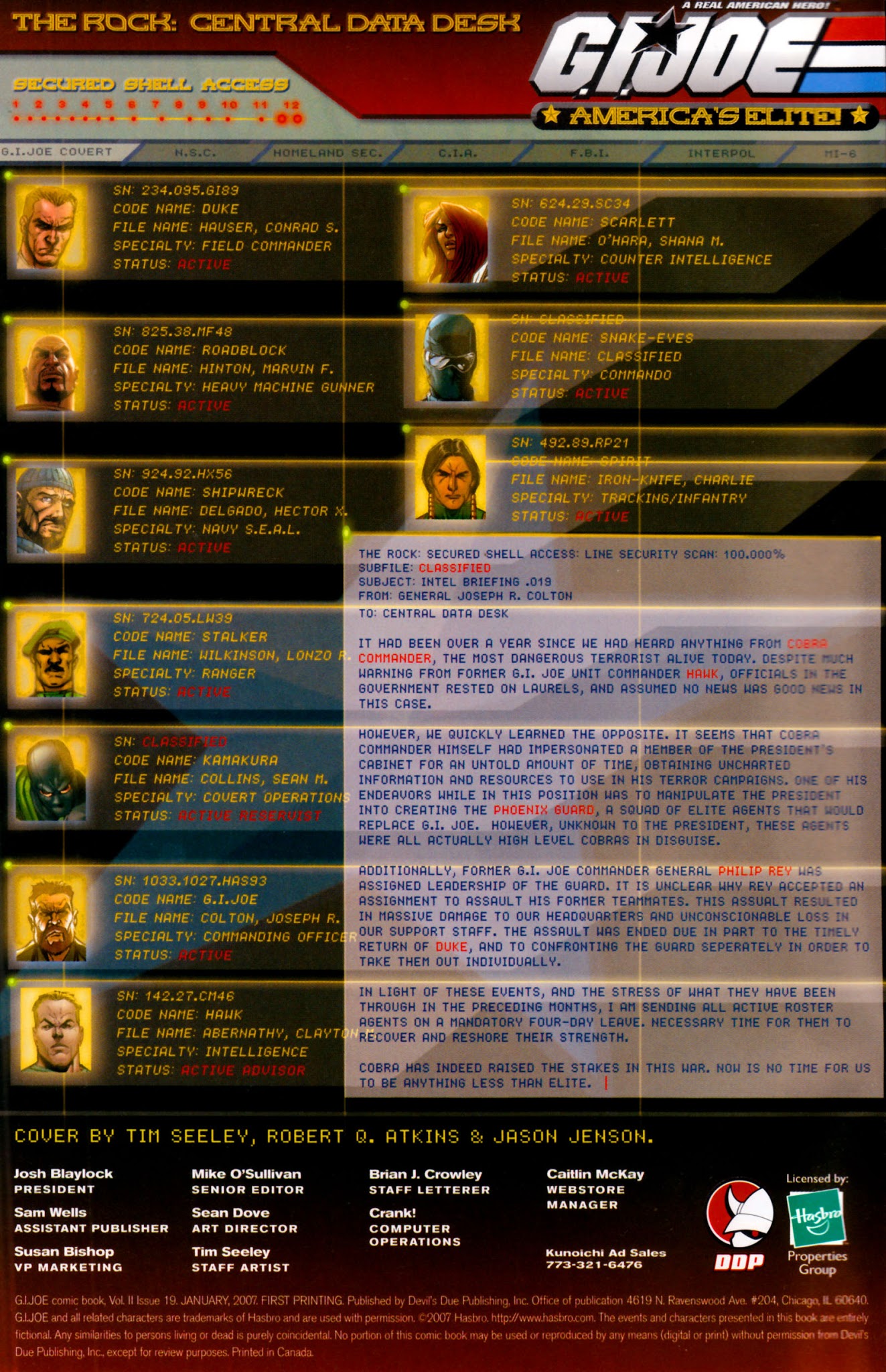 Read online G.I. Joe (2005) comic -  Issue #19 - 2