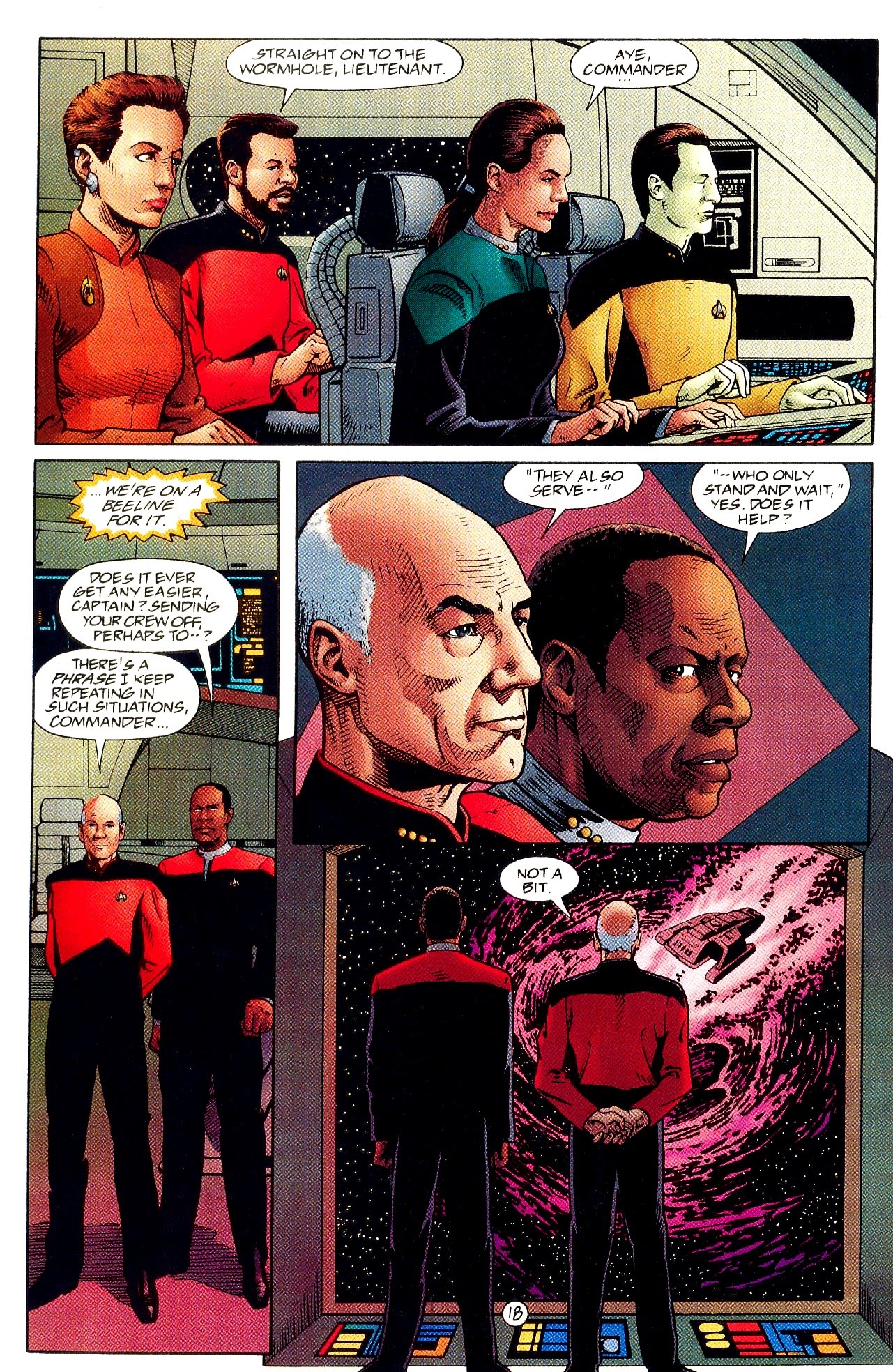 Read online Star Trek: Deep Space Nine/The Next Generation comic -  Issue #1 - 21