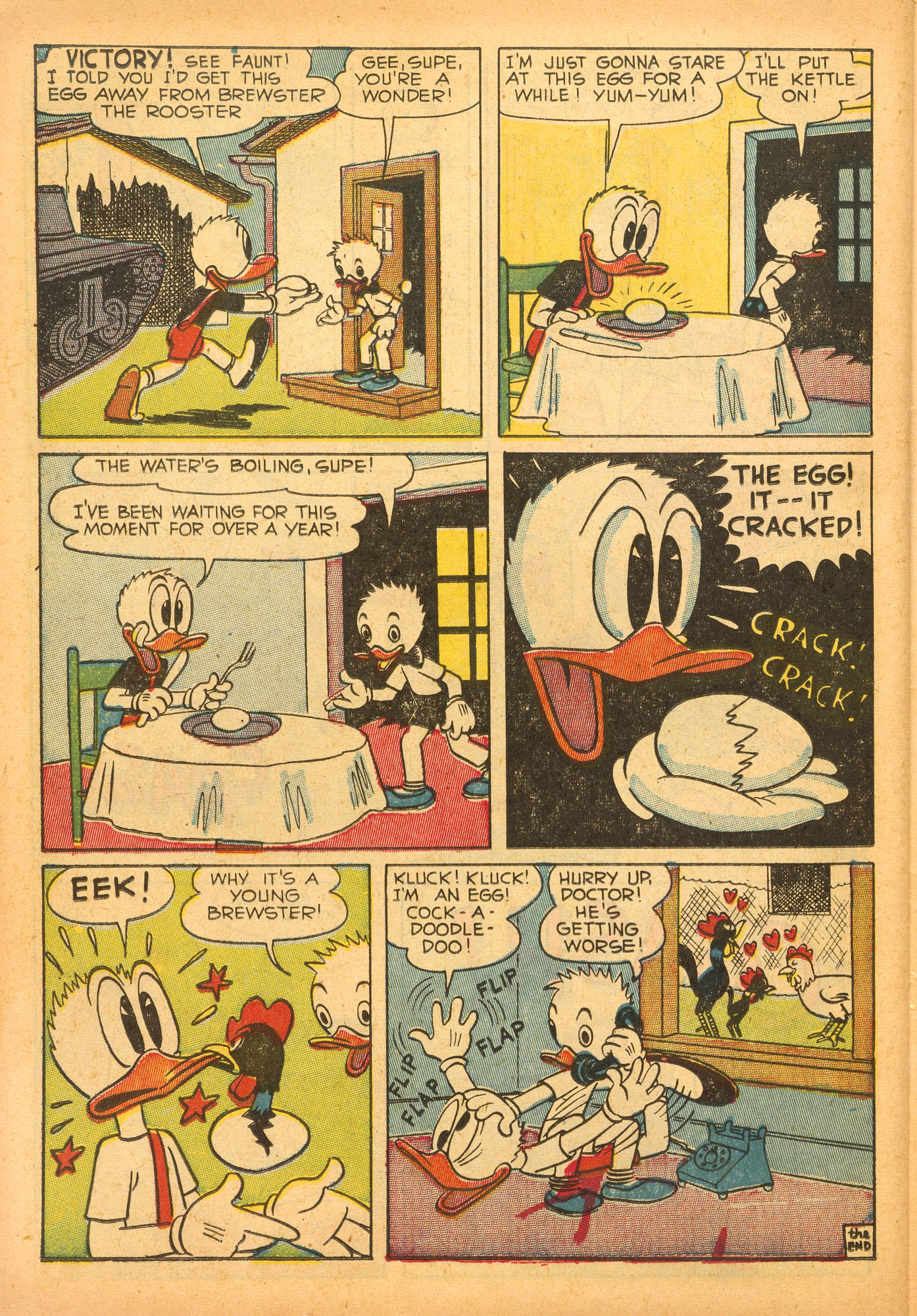 Read online Super Duck Comics comic -  Issue #19 - 36