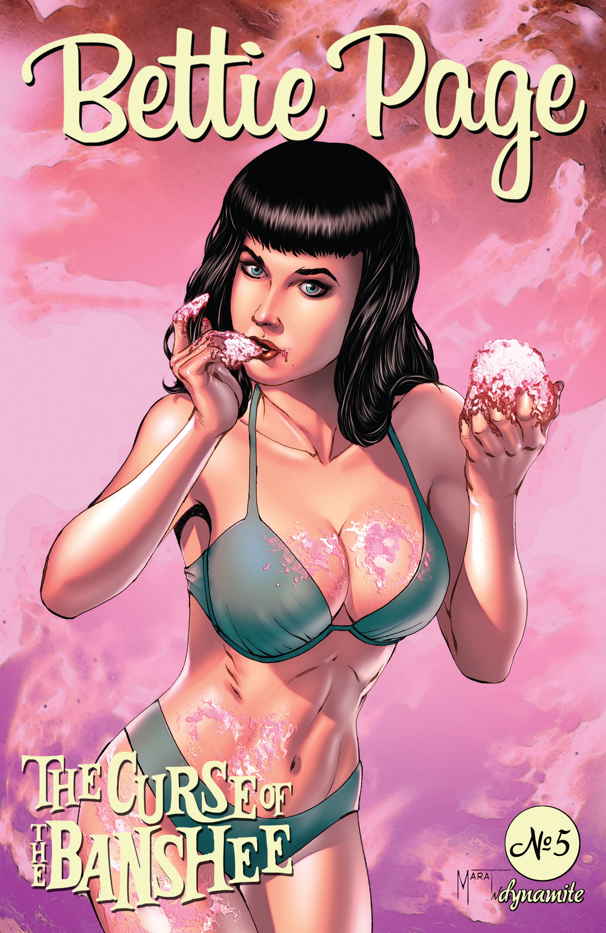 Read online Bettie Page & The Curse of the Banshee comic -  Issue #5 - 1