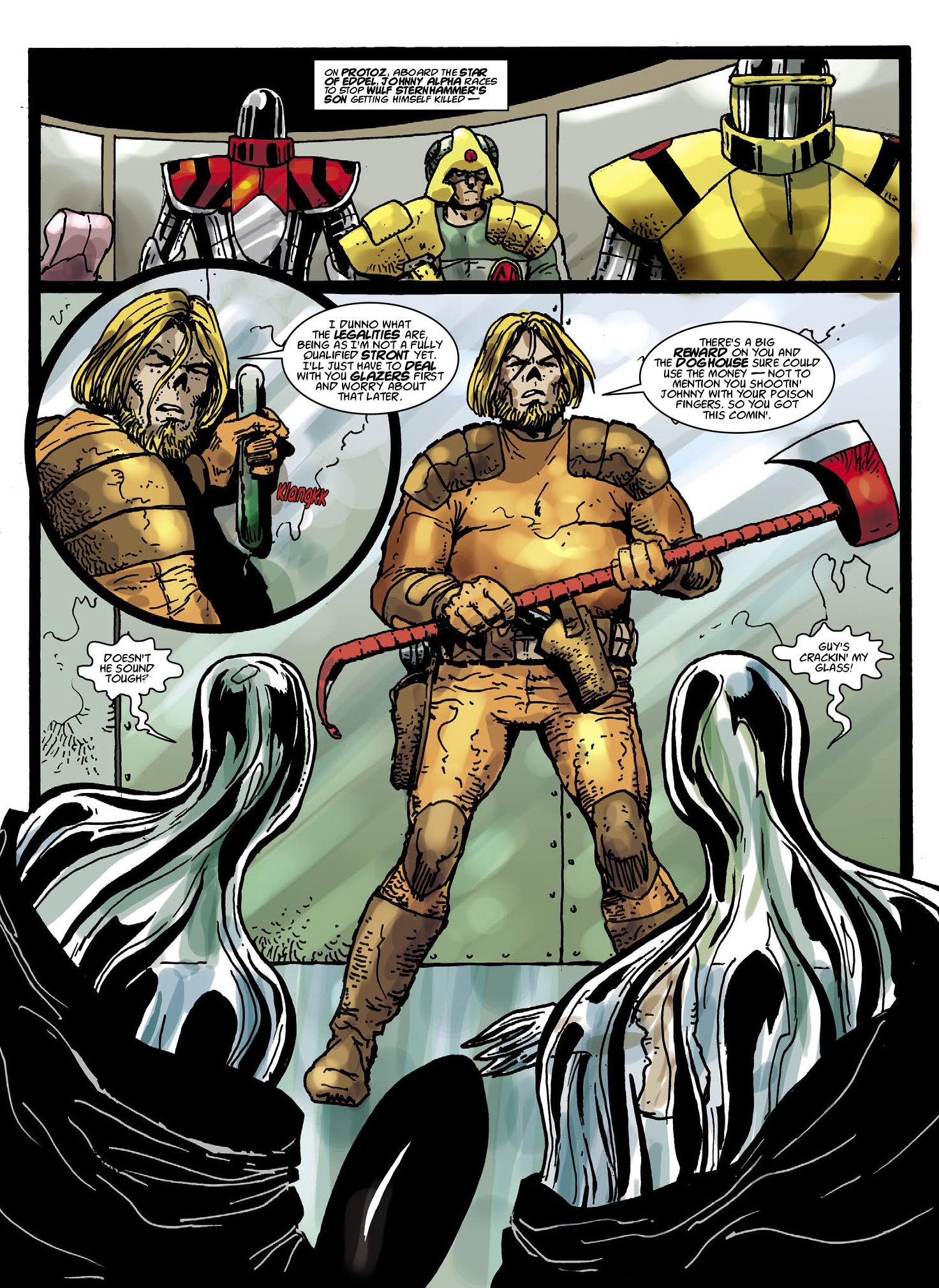 Read online Strontium Dog: The Son comic -  Issue # TPB - 41