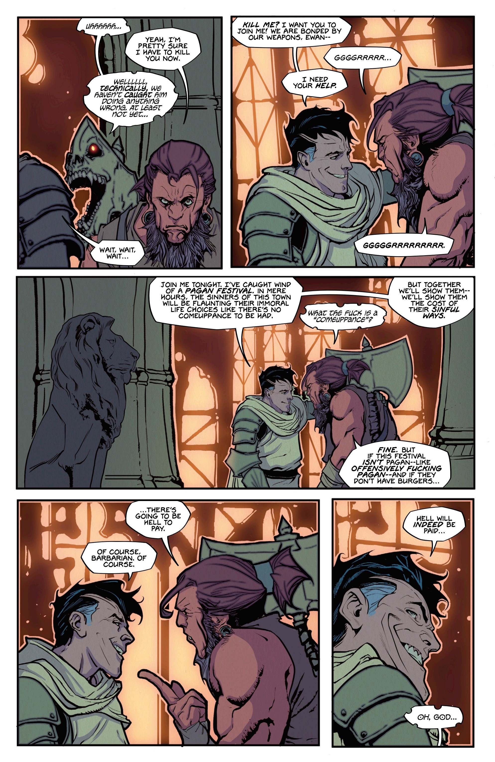 Read online Barbaric: Wrong Kind of Righteous comic -  Issue # Full - 24