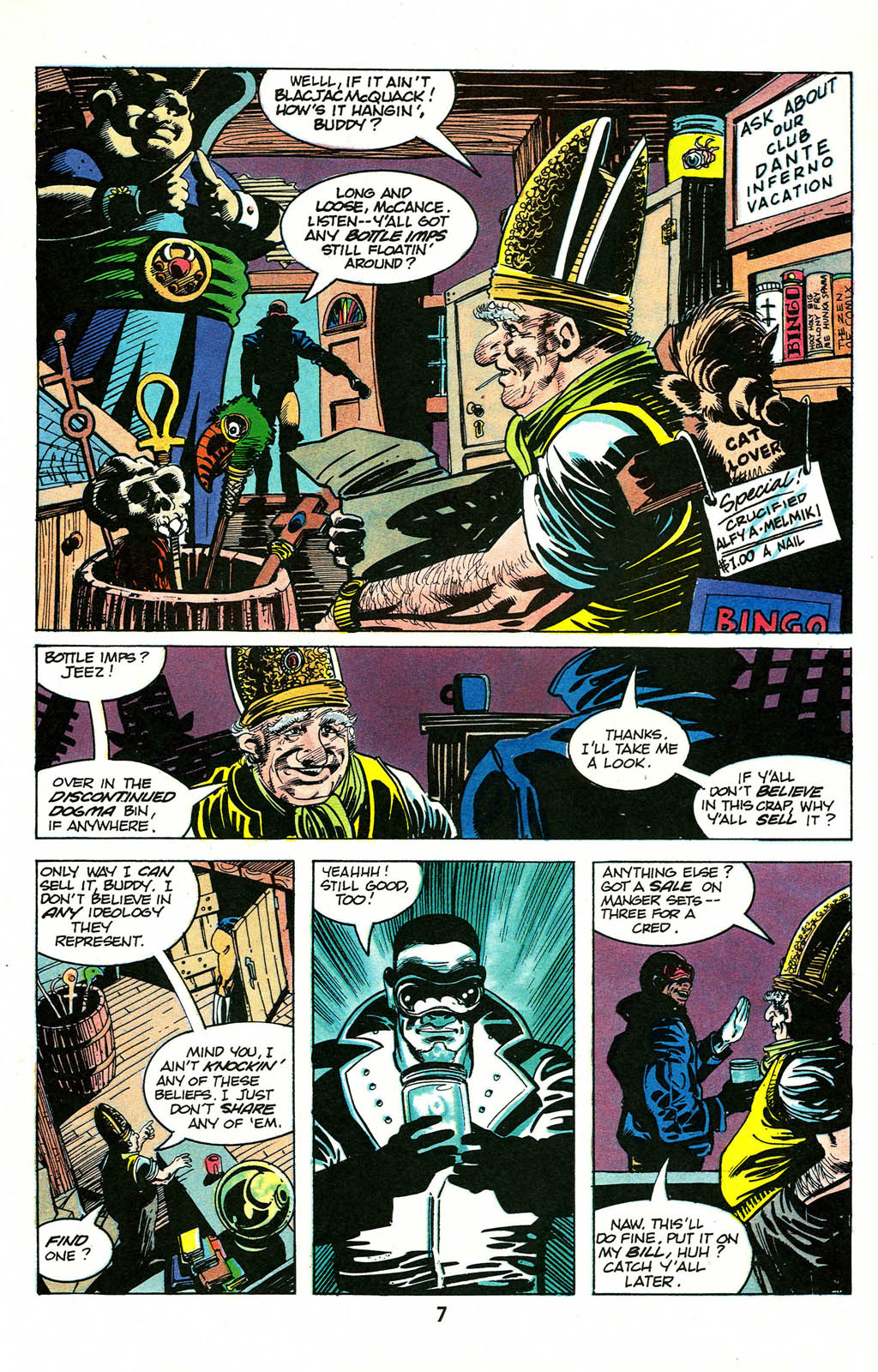 Read online Grimjack comic -  Issue #48 - 9