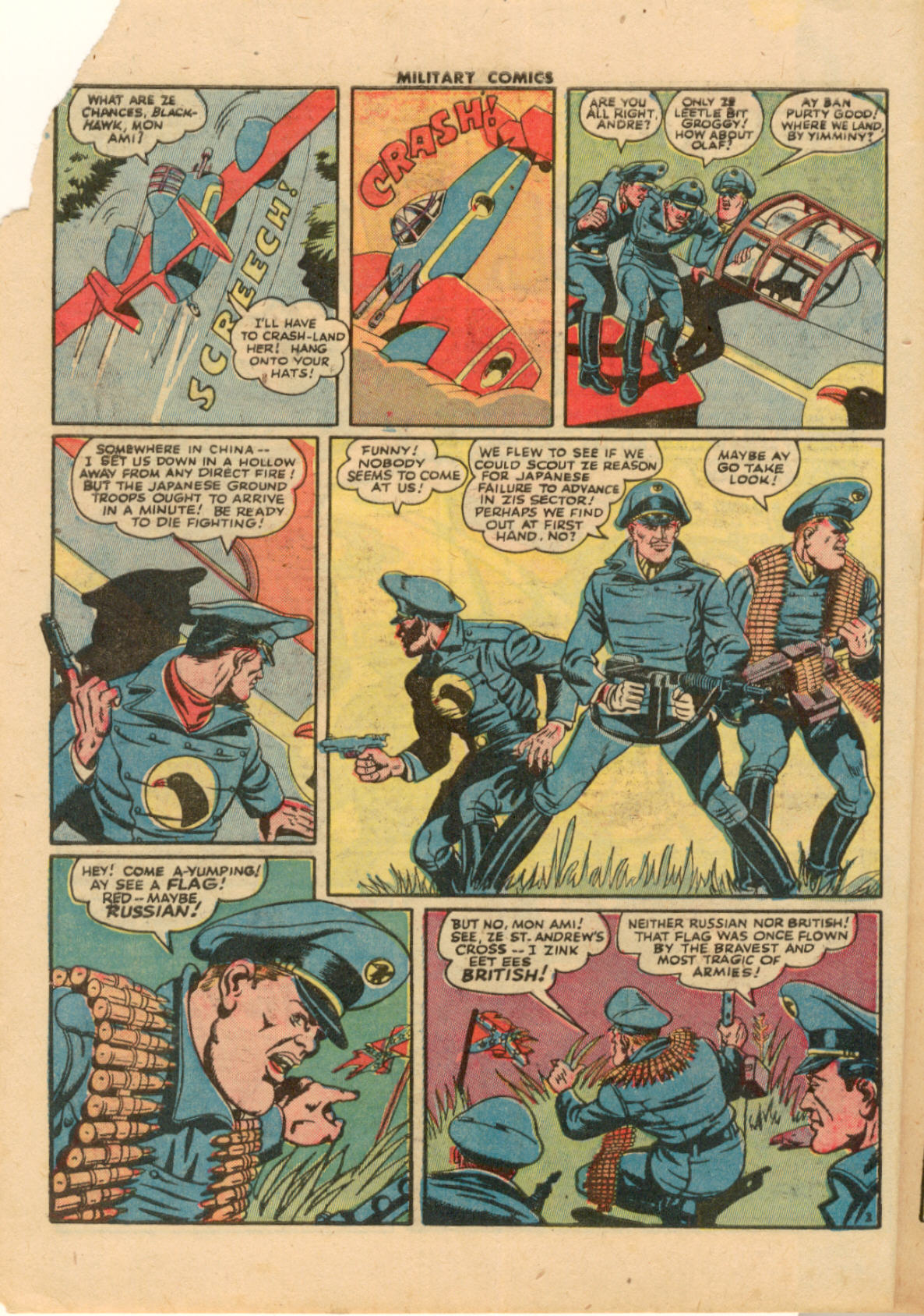 Read online Military Comics comic -  Issue #33 - 4