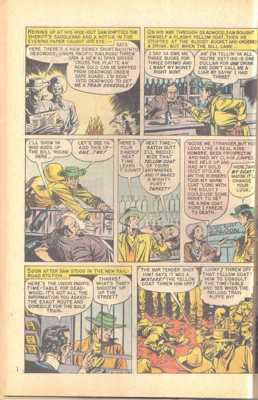 Read online Wild Western Action comic -  Issue #3 - 22