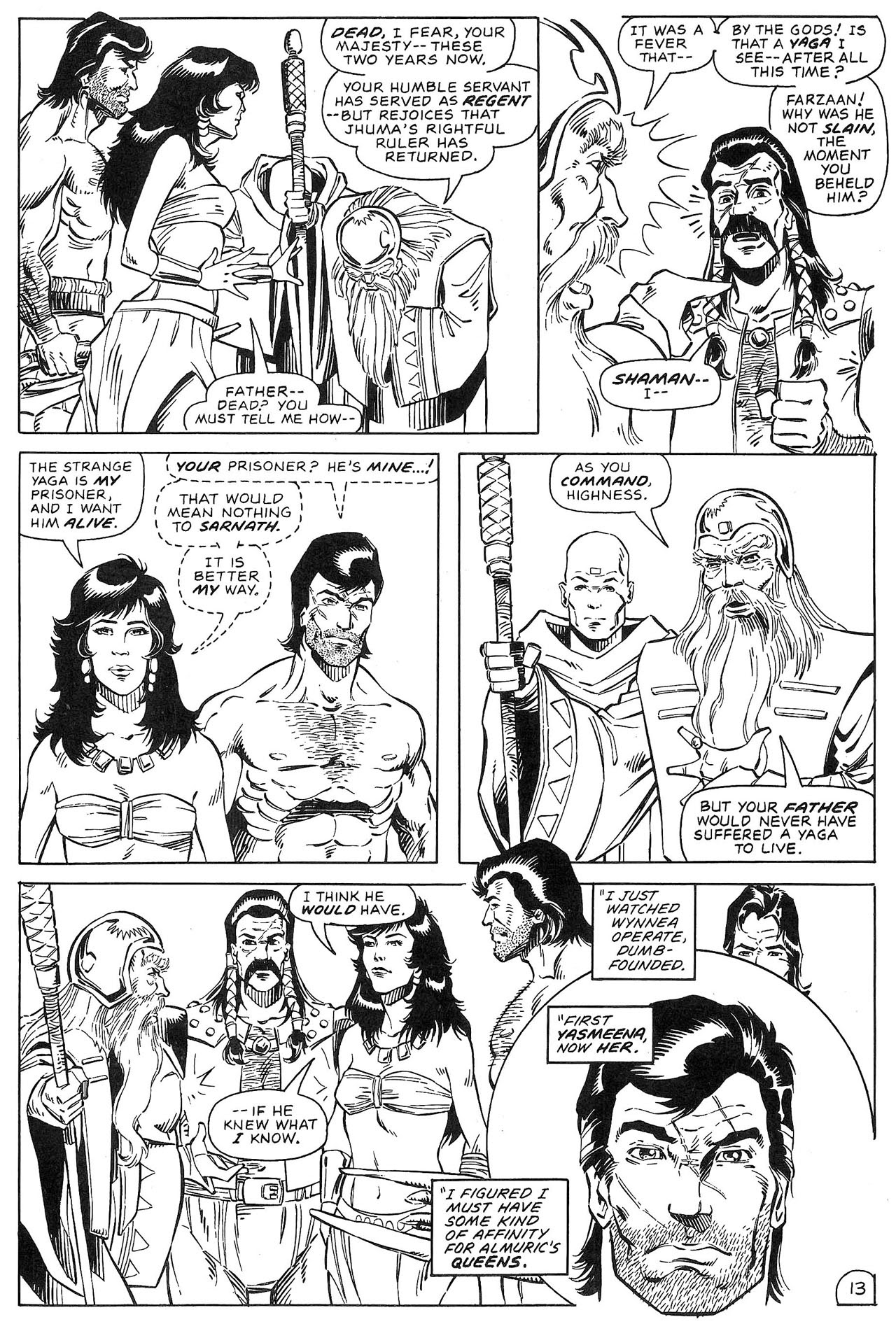 Read online Ironhand of Almuric comic -  Issue #3 - 15