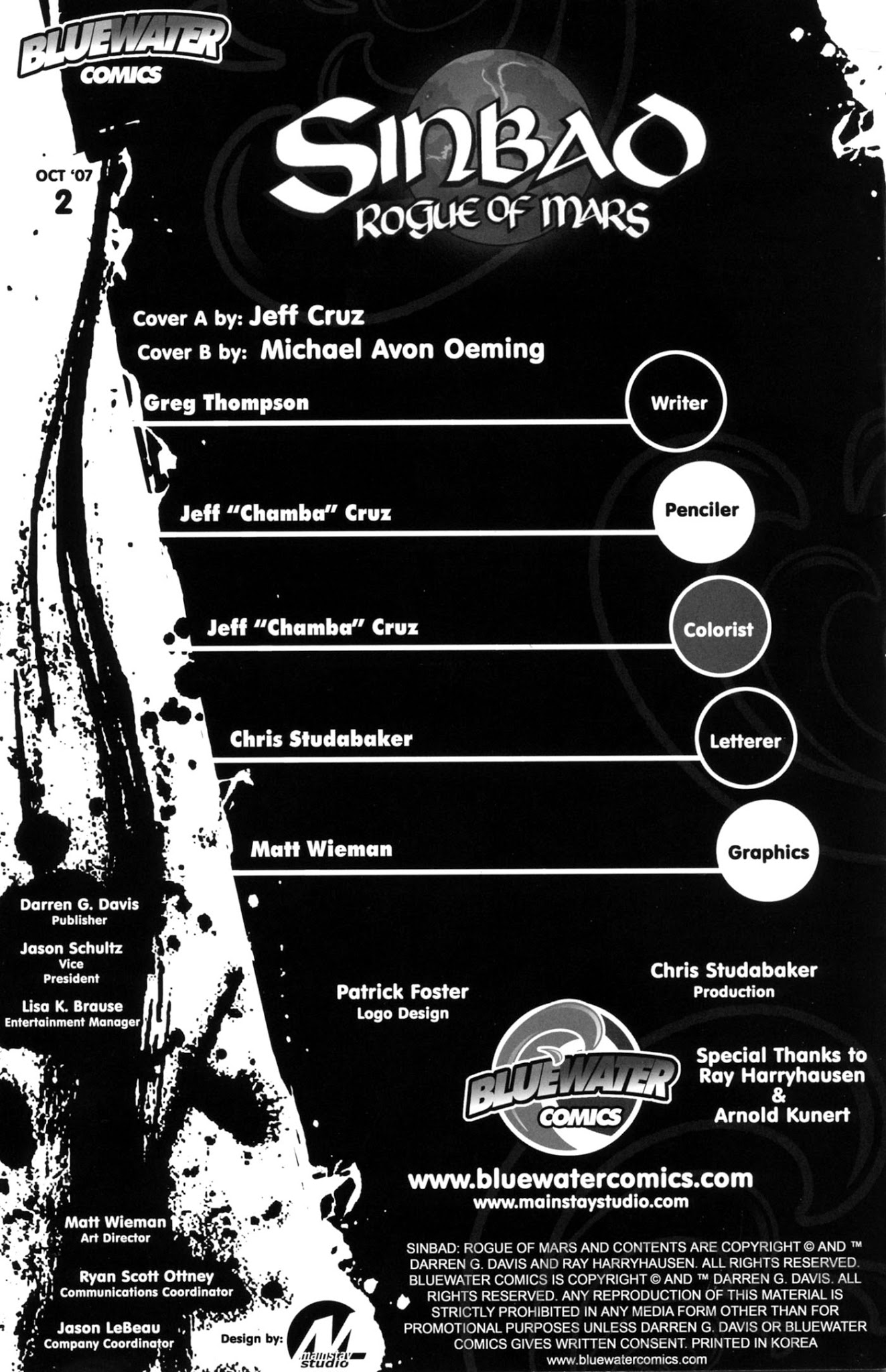 Read online Sinbad: Rogue of Mars comic -  Issue #2 - 3