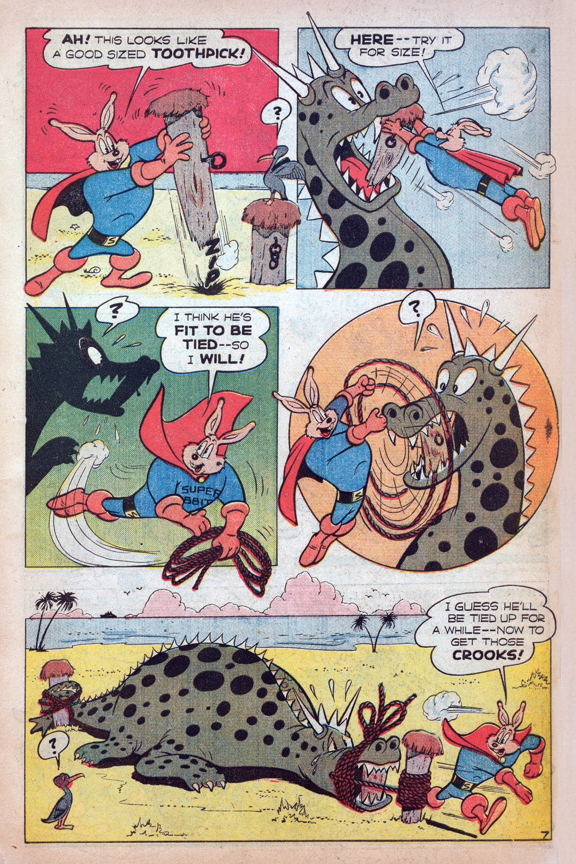 Read online Super Rabbit comic -  Issue #13 - 9