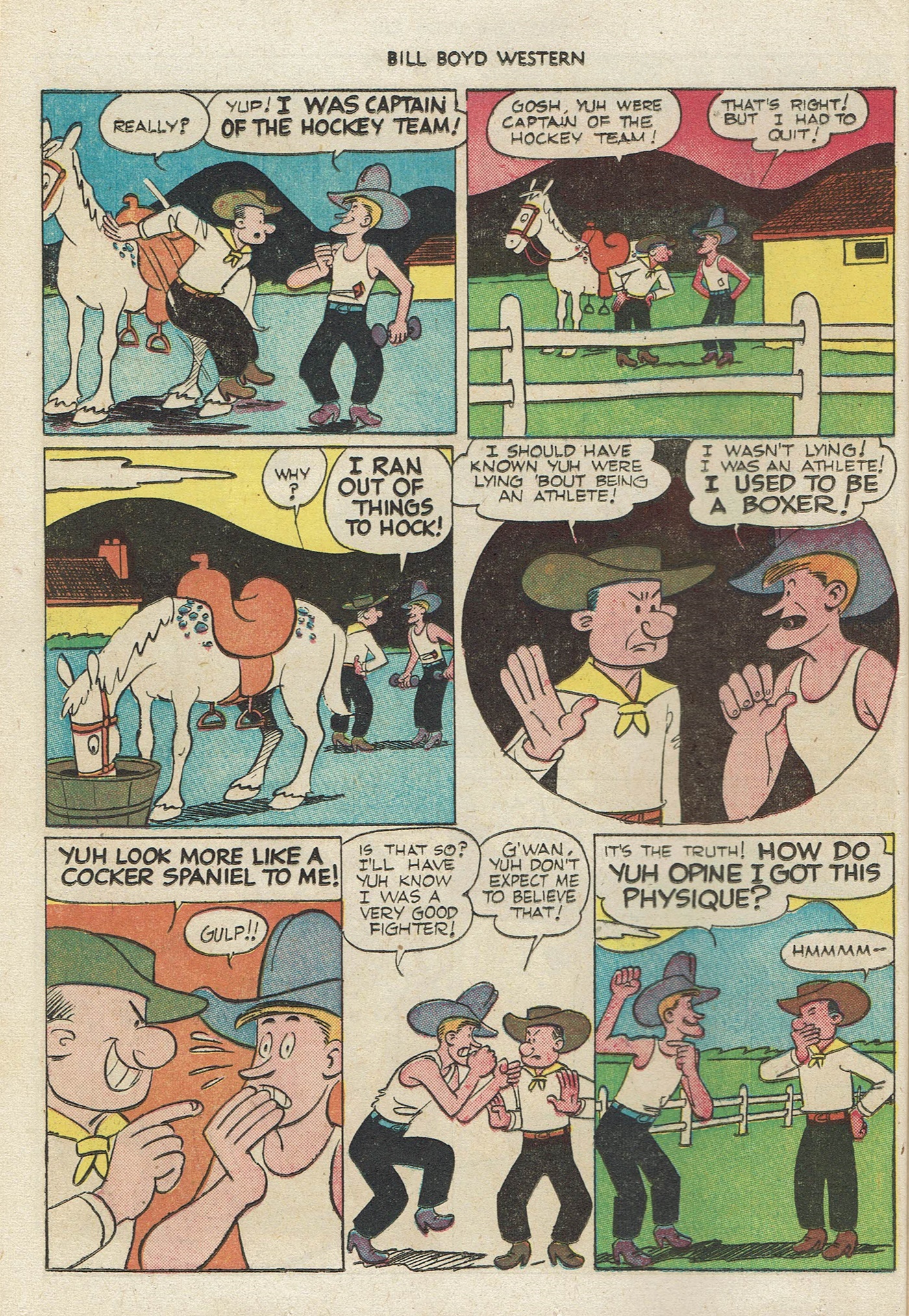Read online Bill Boyd Western comic -  Issue #13 - 24