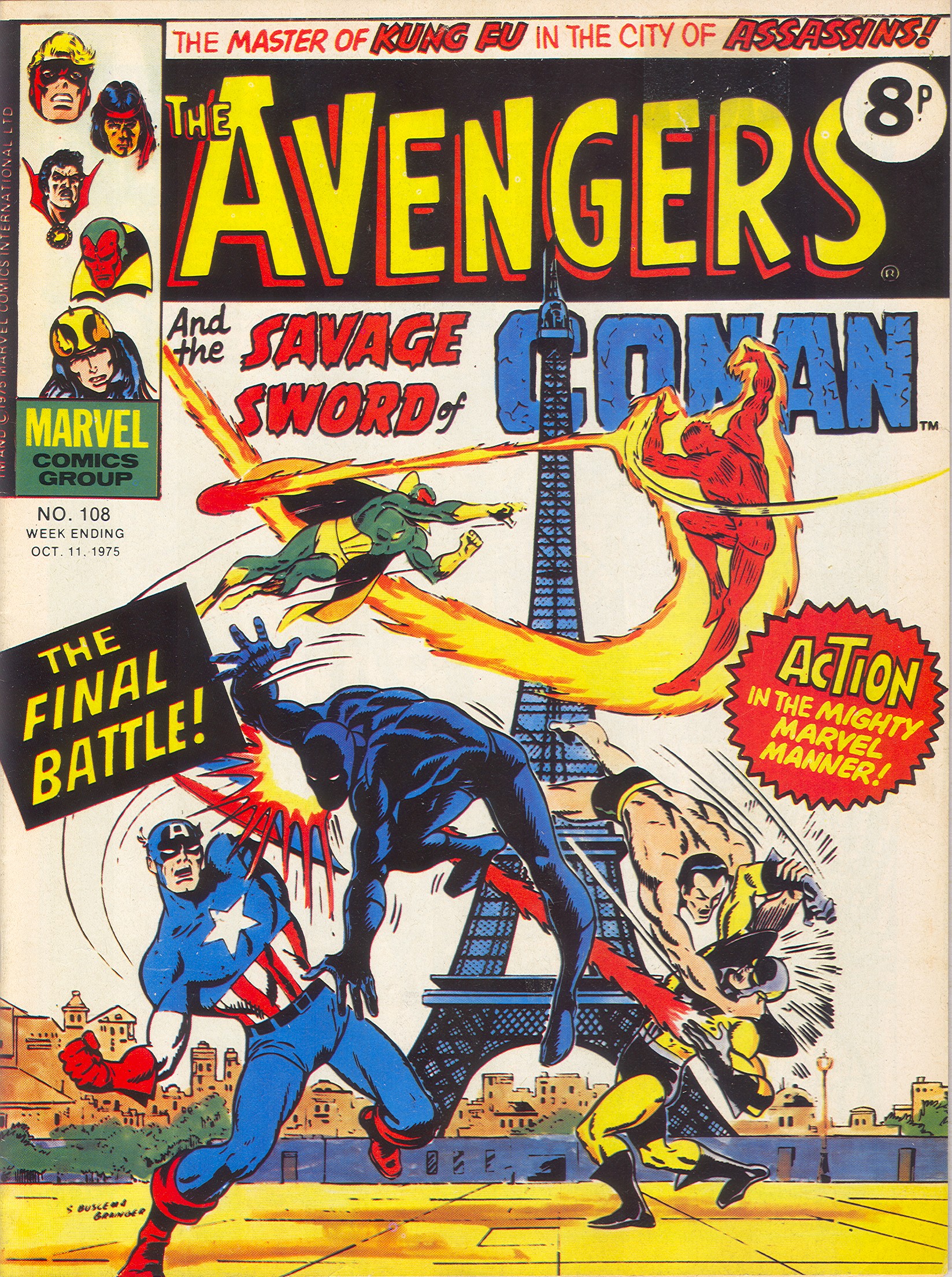 Read online The Avengers (1973) comic -  Issue #108 - 1