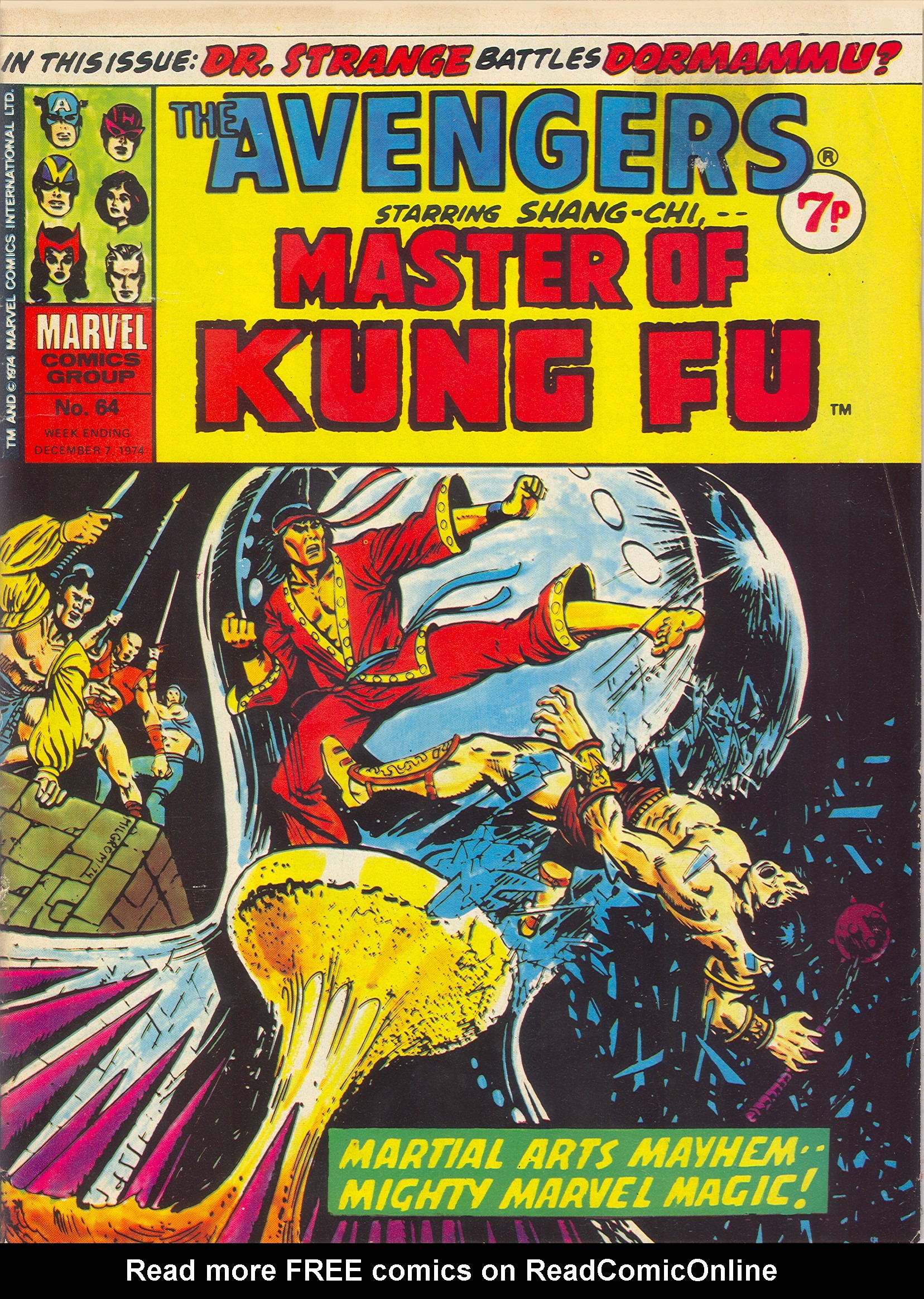 Read online The Avengers (1973) comic -  Issue #64 - 1