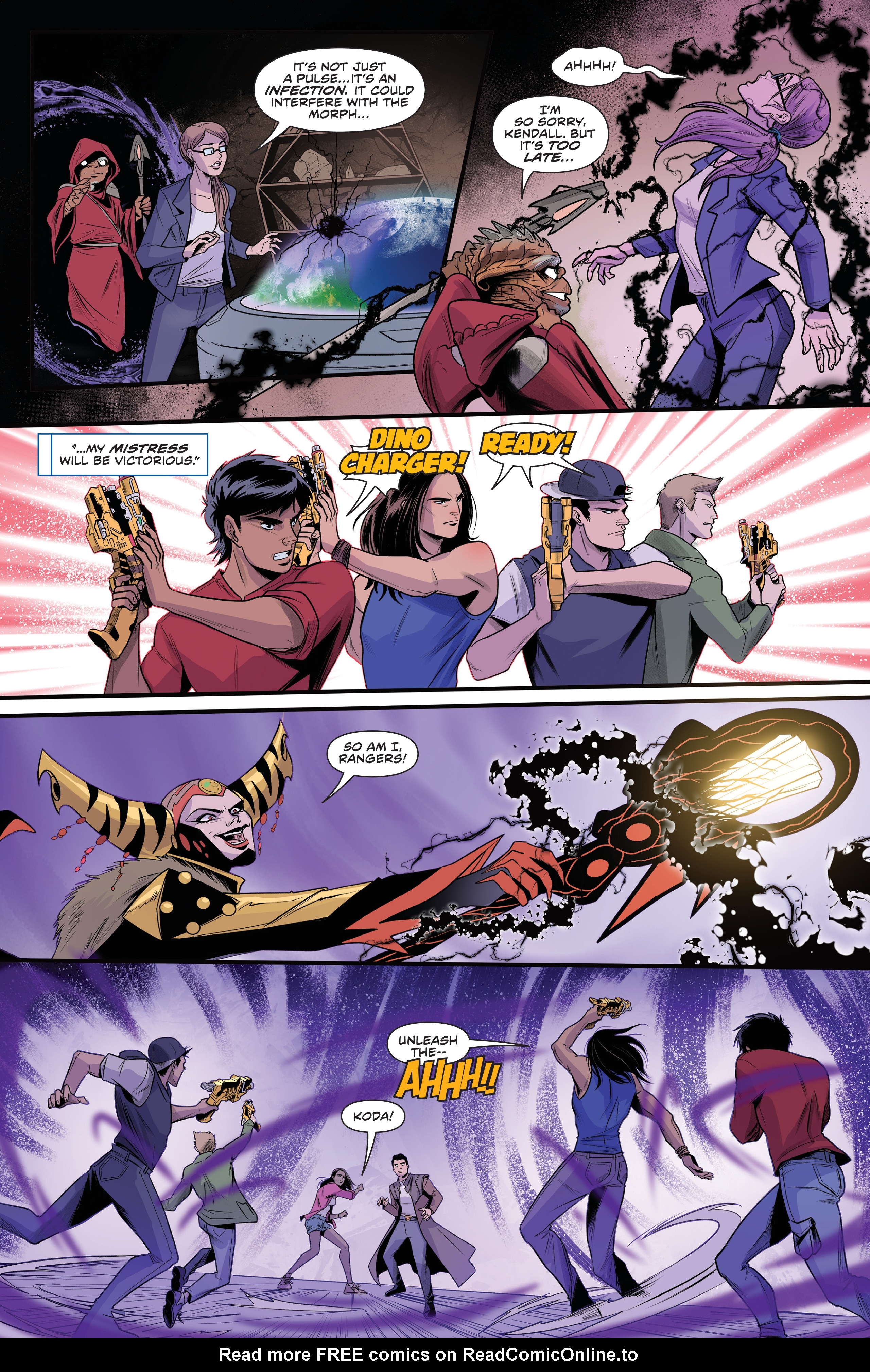 Read online Mighty Morphin Power Rangers comic -  Issue #113 - 6