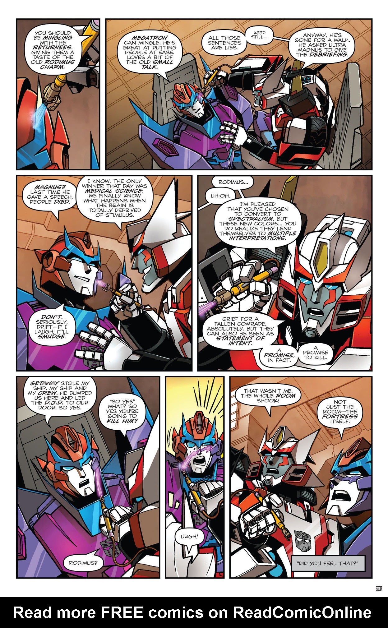 Read online Transformers: The IDW Collection Phase Three comic -  Issue # TPB 2 (Part 3) - 38