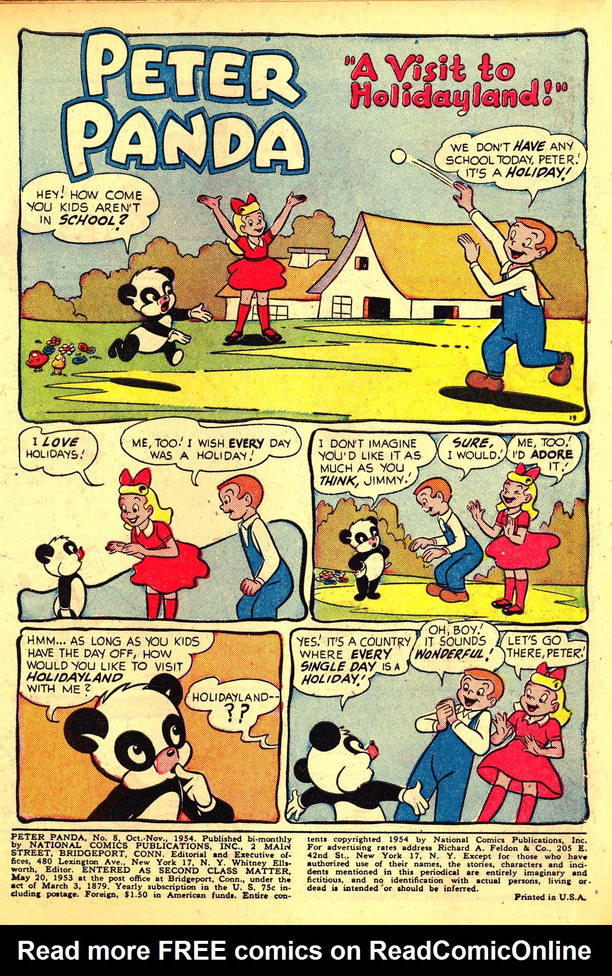 Read online Peter Panda comic -  Issue #8 - 3