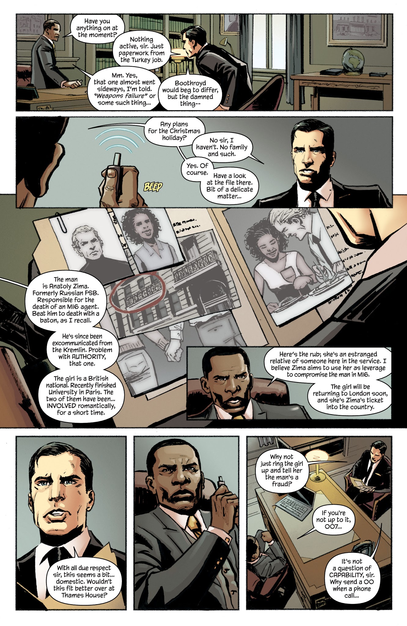 Read online James Bond: Solstice comic -  Issue # Full - 8