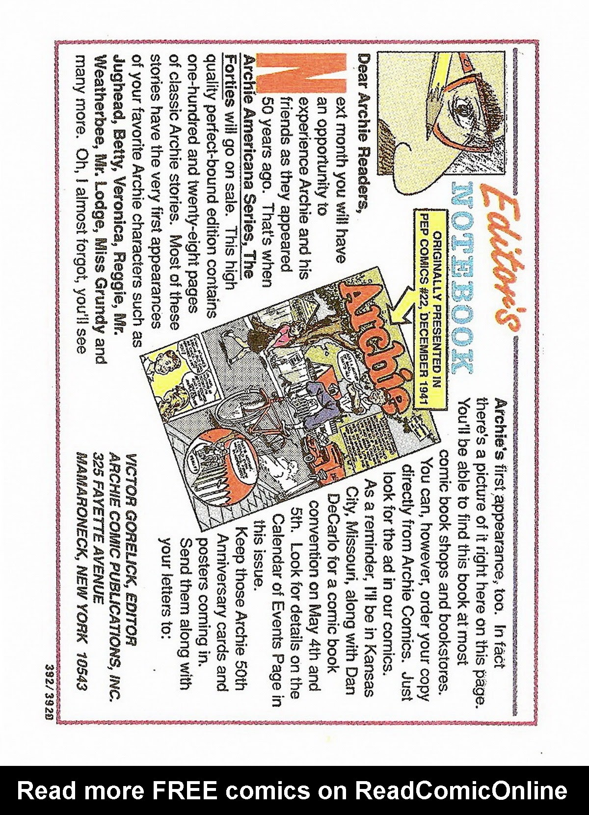 Read online Archie's Double Digest Magazine comic -  Issue #53 - 236