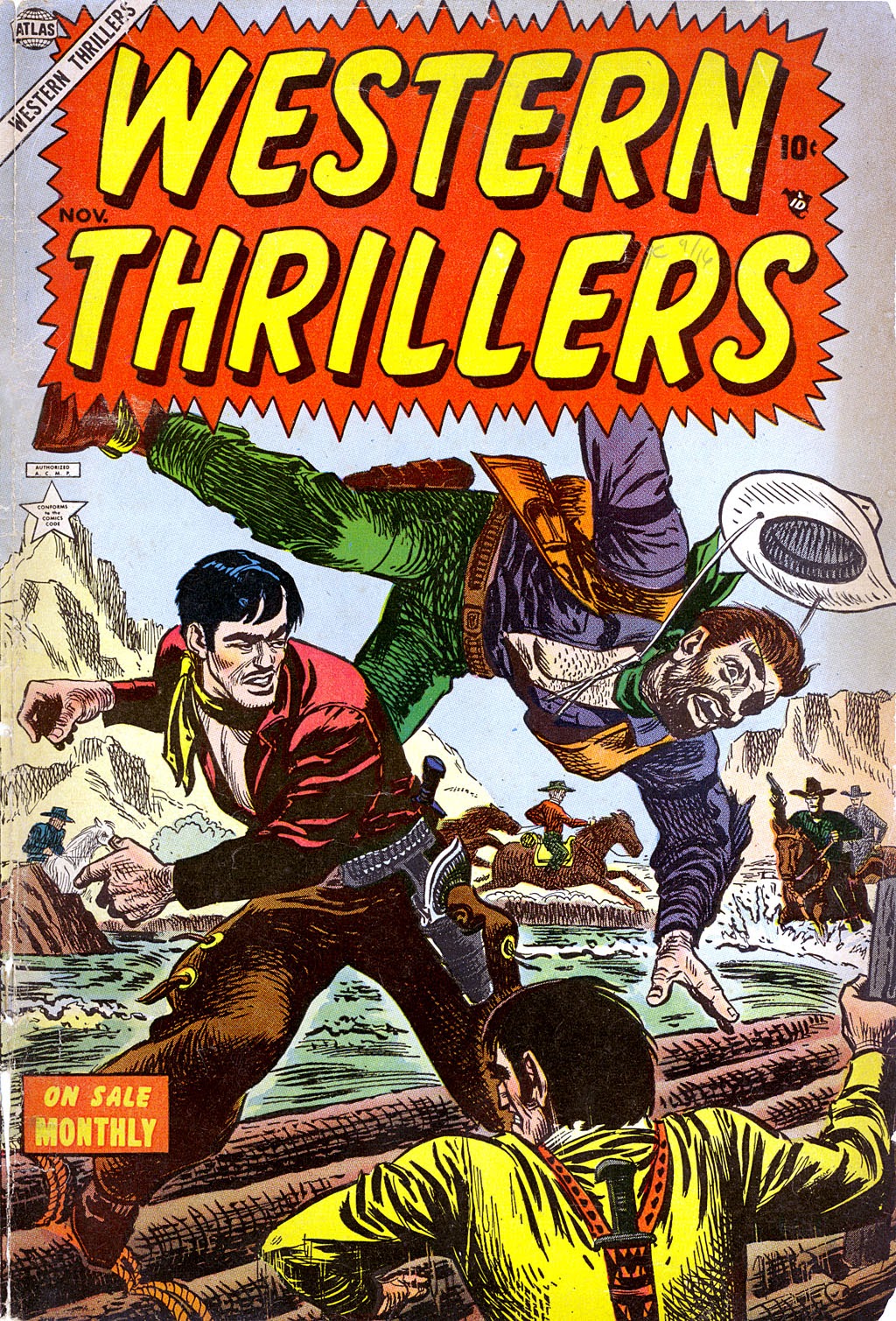 Read online Western Thrillers (1954) comic -  Issue #1 - 1