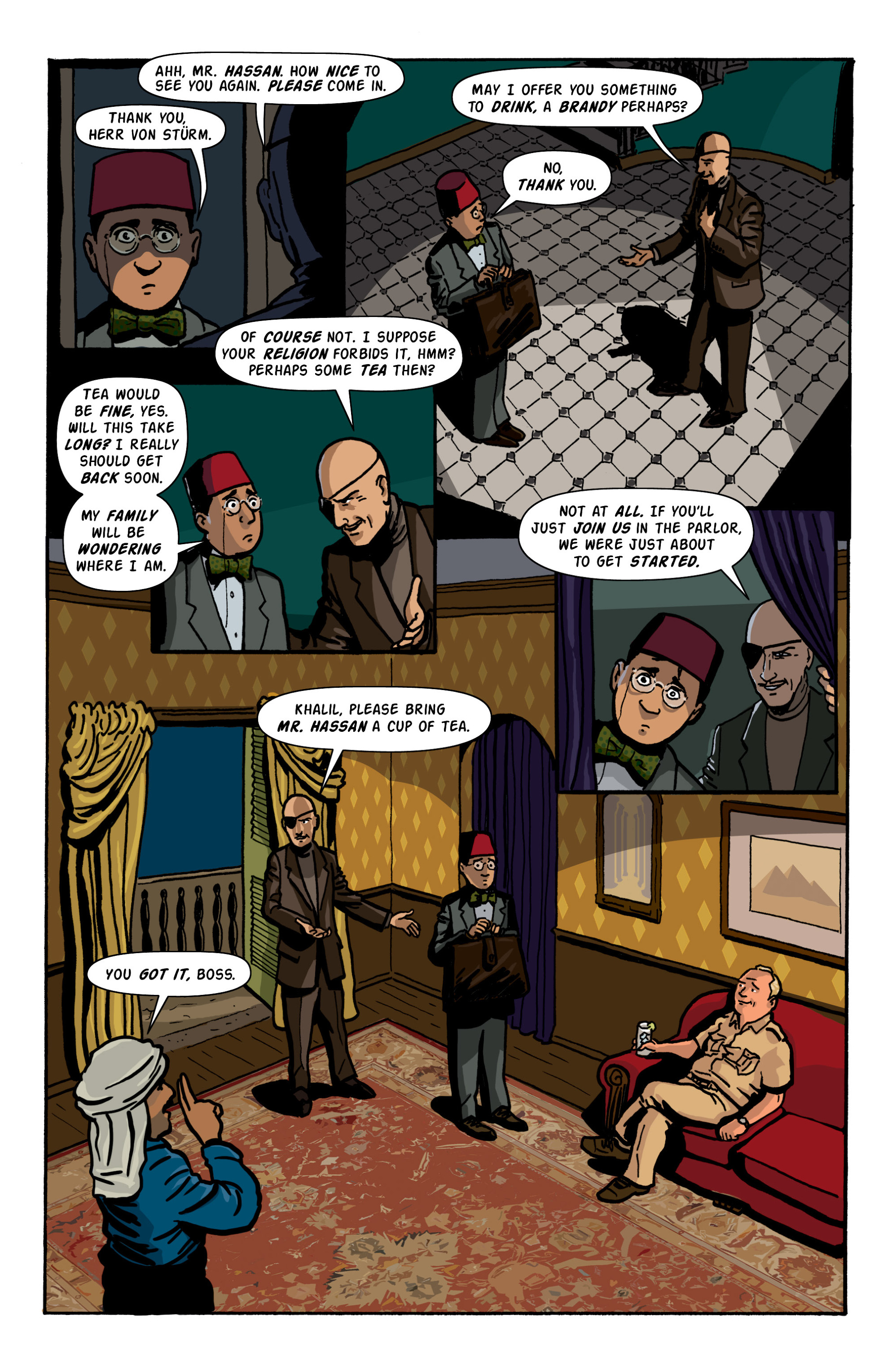 Read online Rocket Robinson and the Pharaoh's Fortune comic -  Issue # TPB (Part 2) - 4