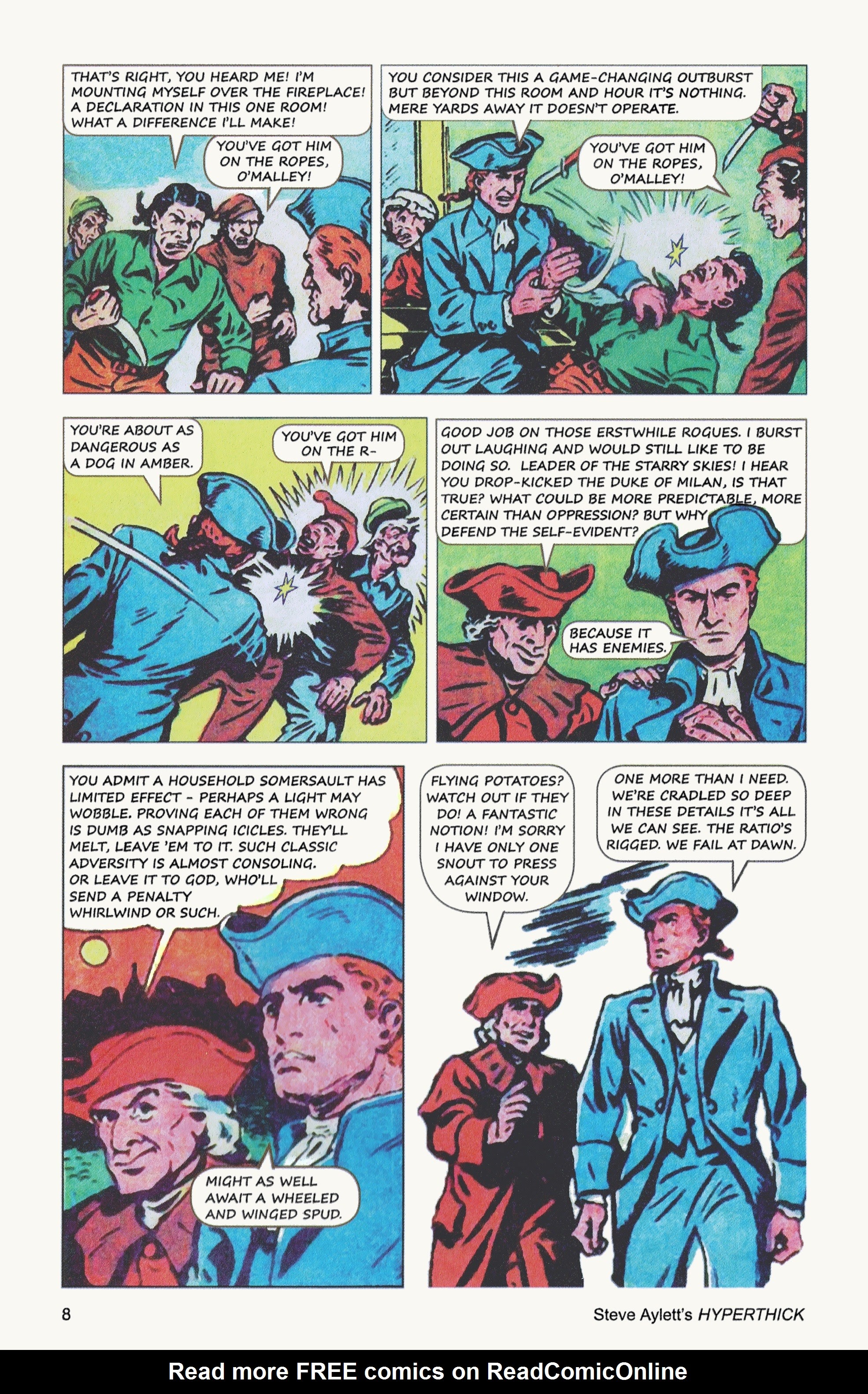 Read online Hyperthick comic -  Issue #1 - 10