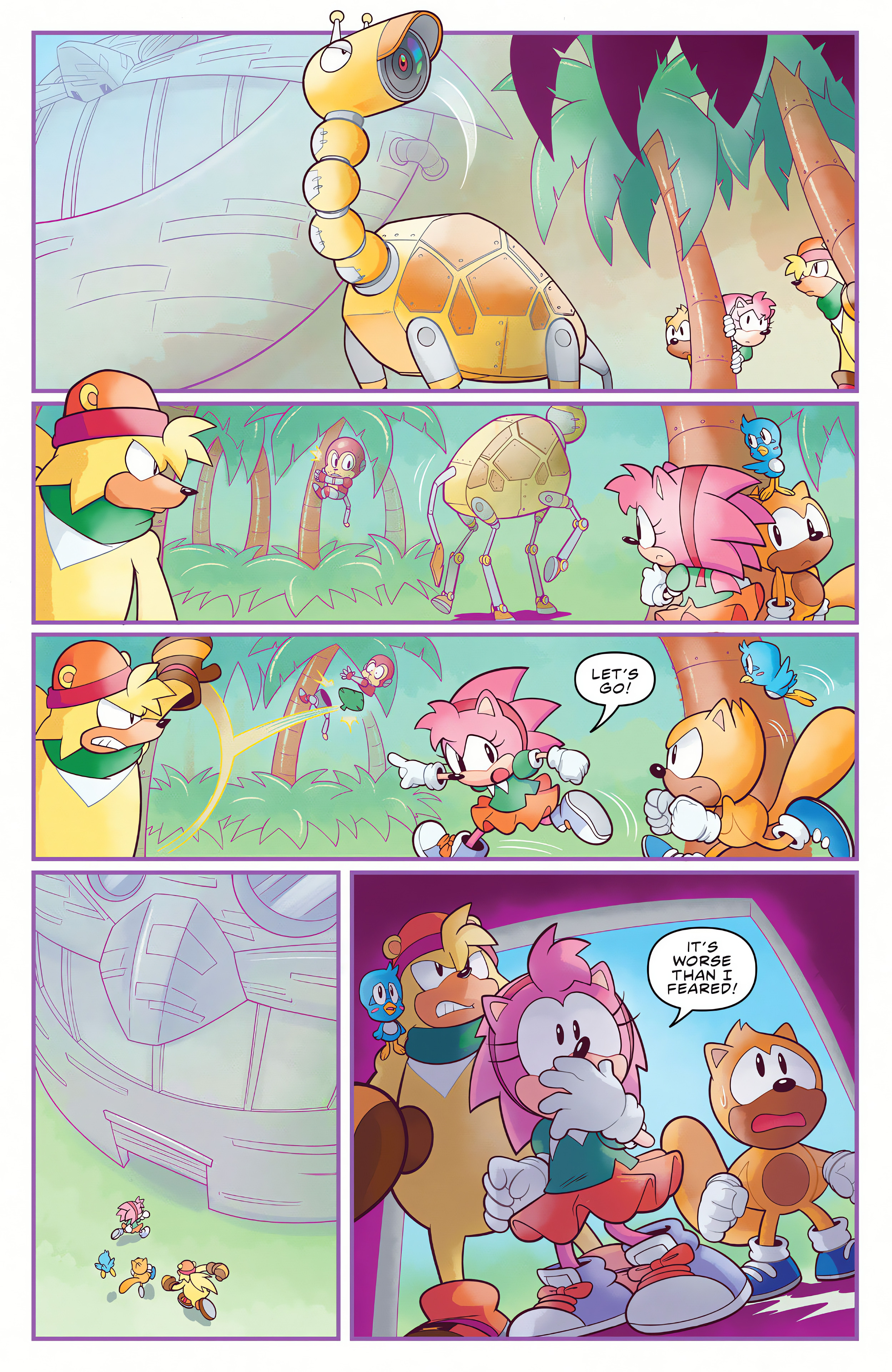 Read online Sonic the Hedgehog: Amy's 30th Anniversary Special comic -  Issue # Full - 24