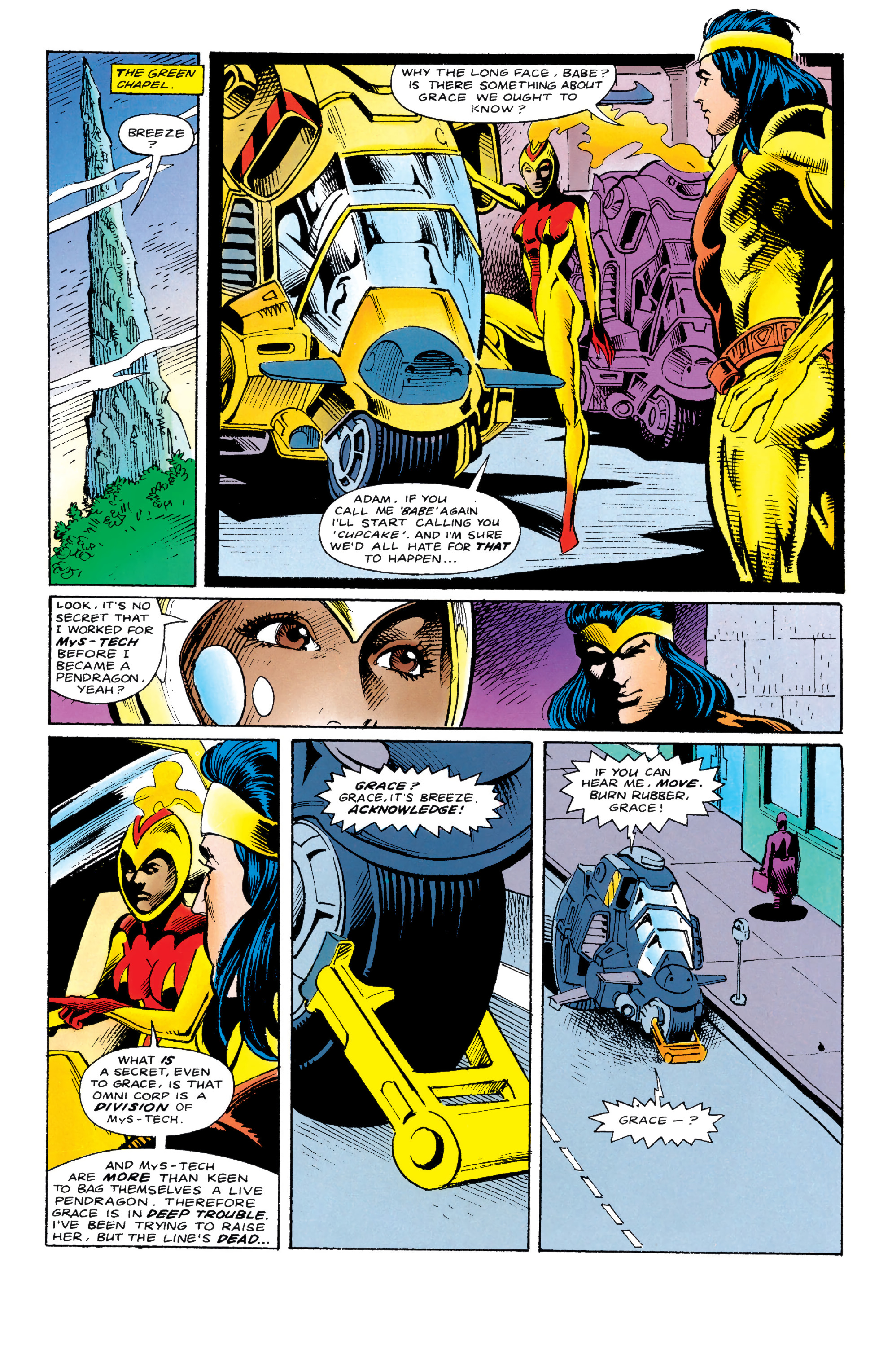 Read online Knights of Pendragon Omnibus comic -  Issue # TPB (Part 7) - 52