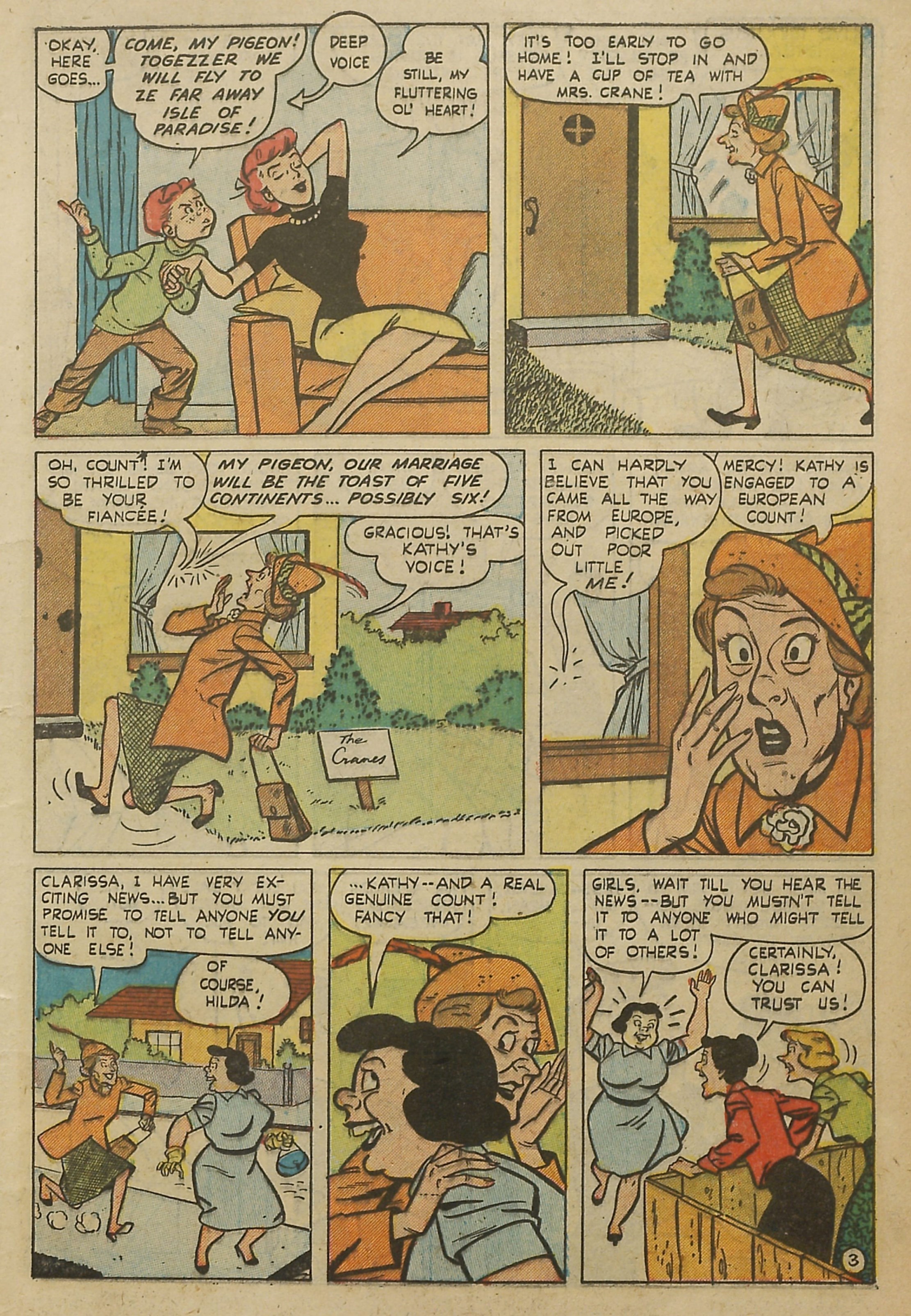 Read online Kathy (1949) comic -  Issue #15 - 5