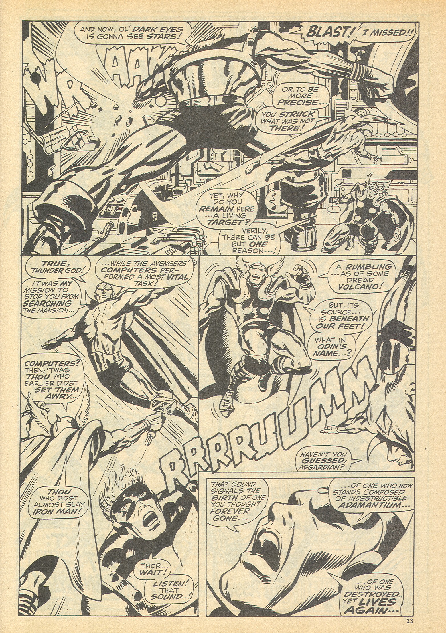 Read online The Avengers (1973) comic -  Issue #99 - 23