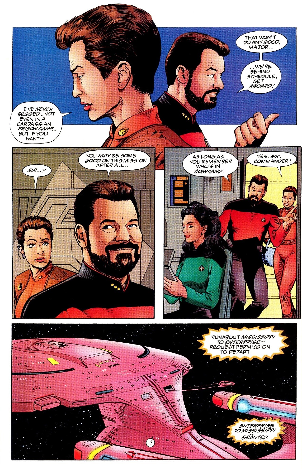 Read online Star Trek: Deep Space Nine/The Next Generation comic -  Issue #1 - 19
