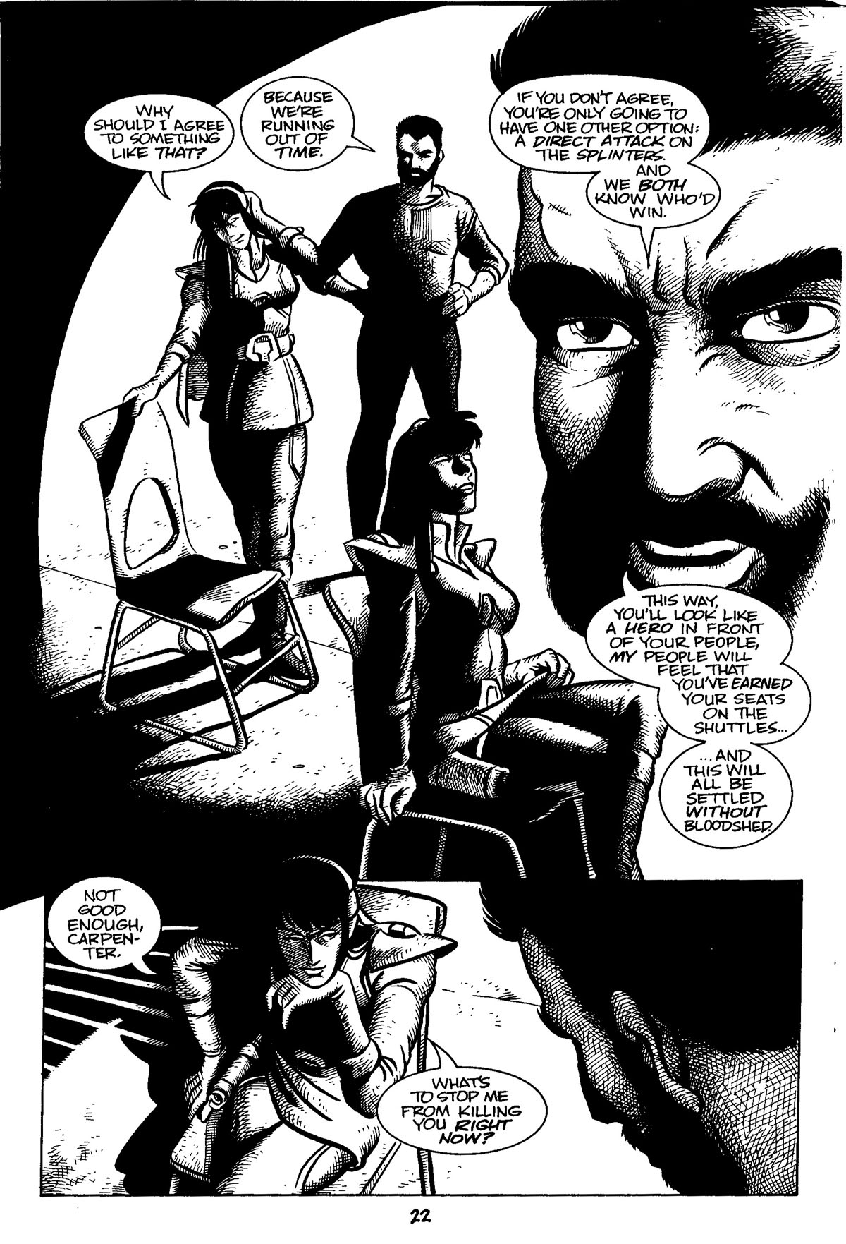 Read online Robotech: Invid War comic -  Issue #17 - 28