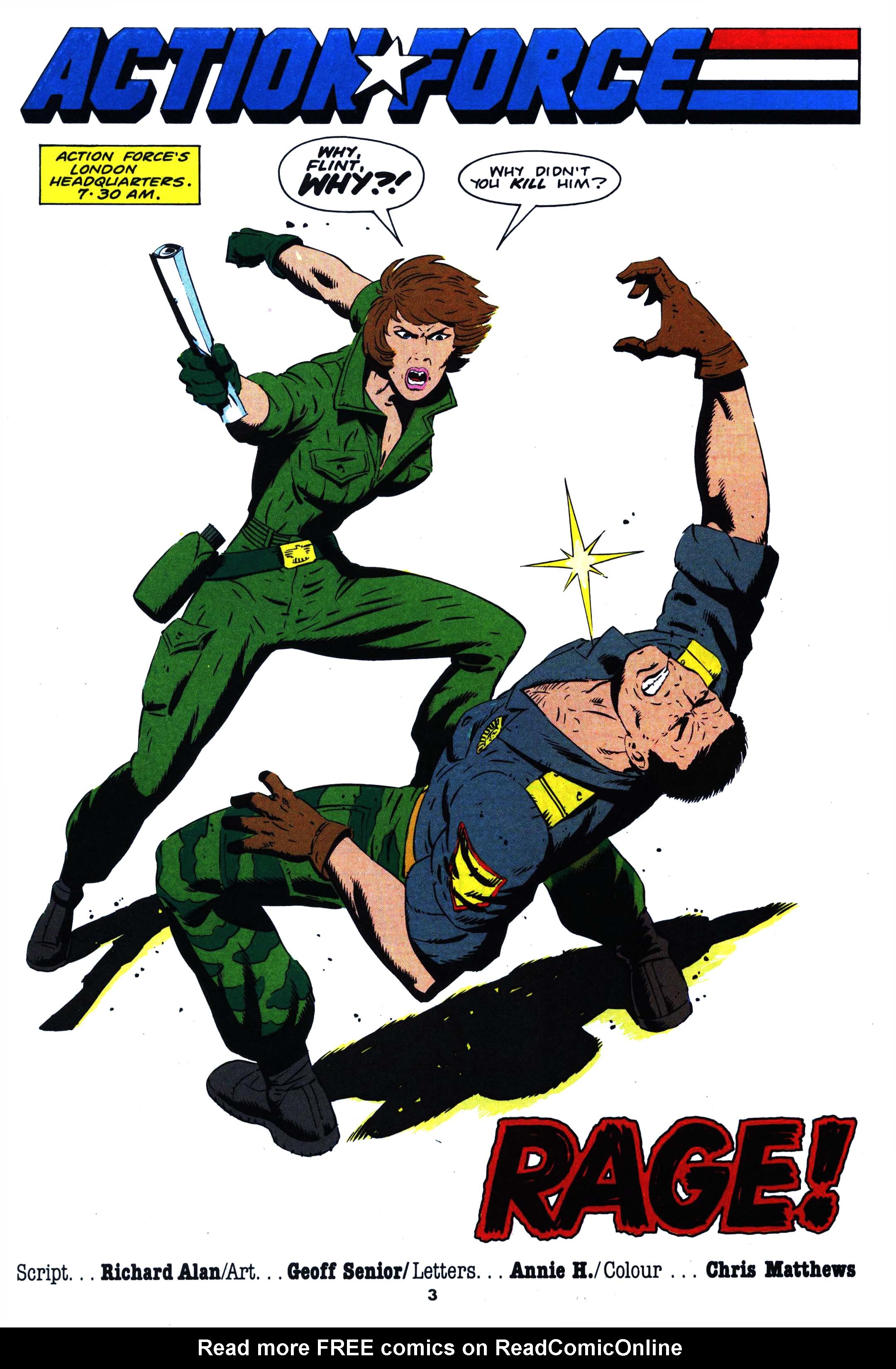 Read online Action Force comic -  Issue #42 - 3