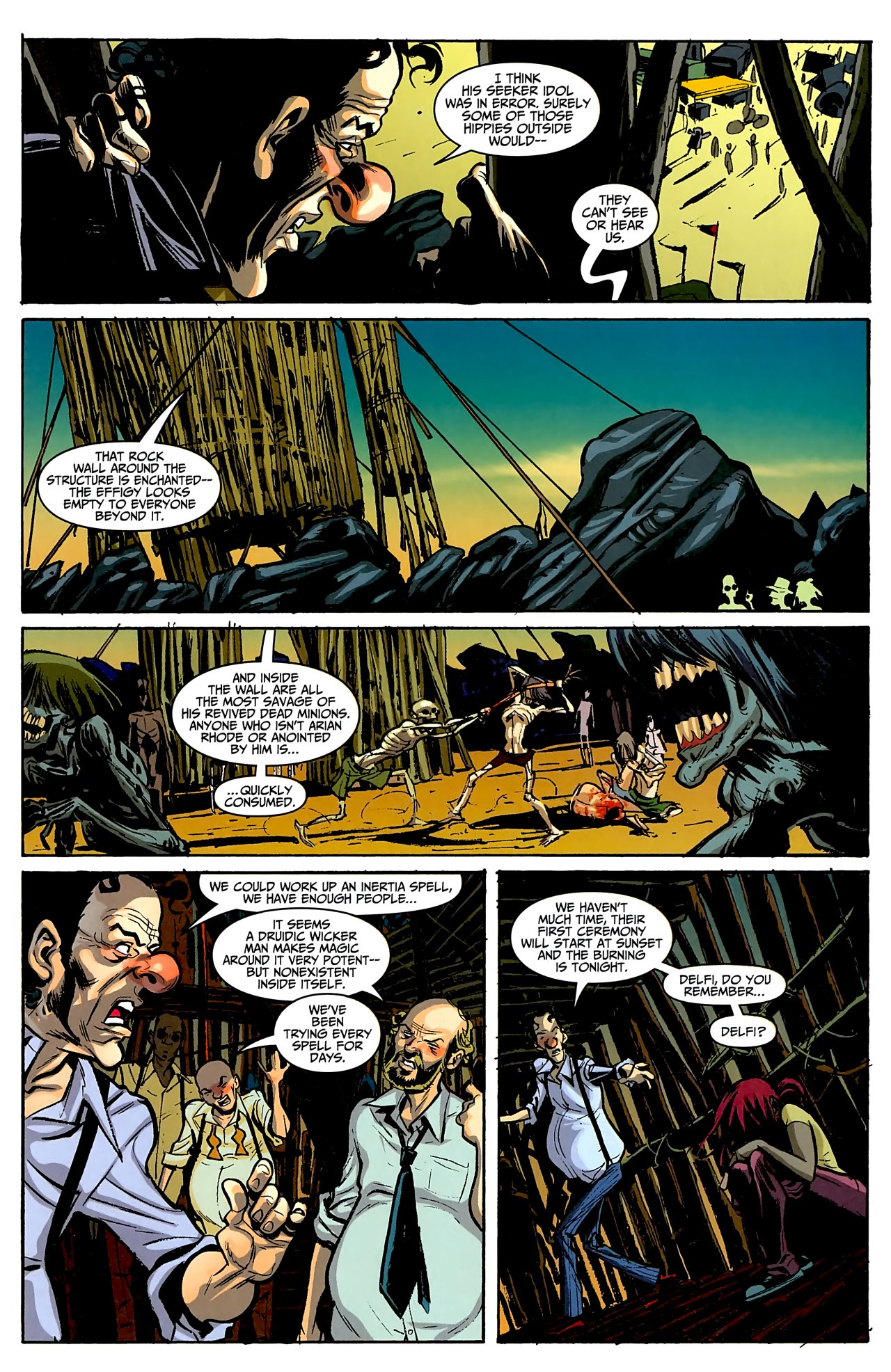 Read online Mysterius comic -  Issue #5 - 21