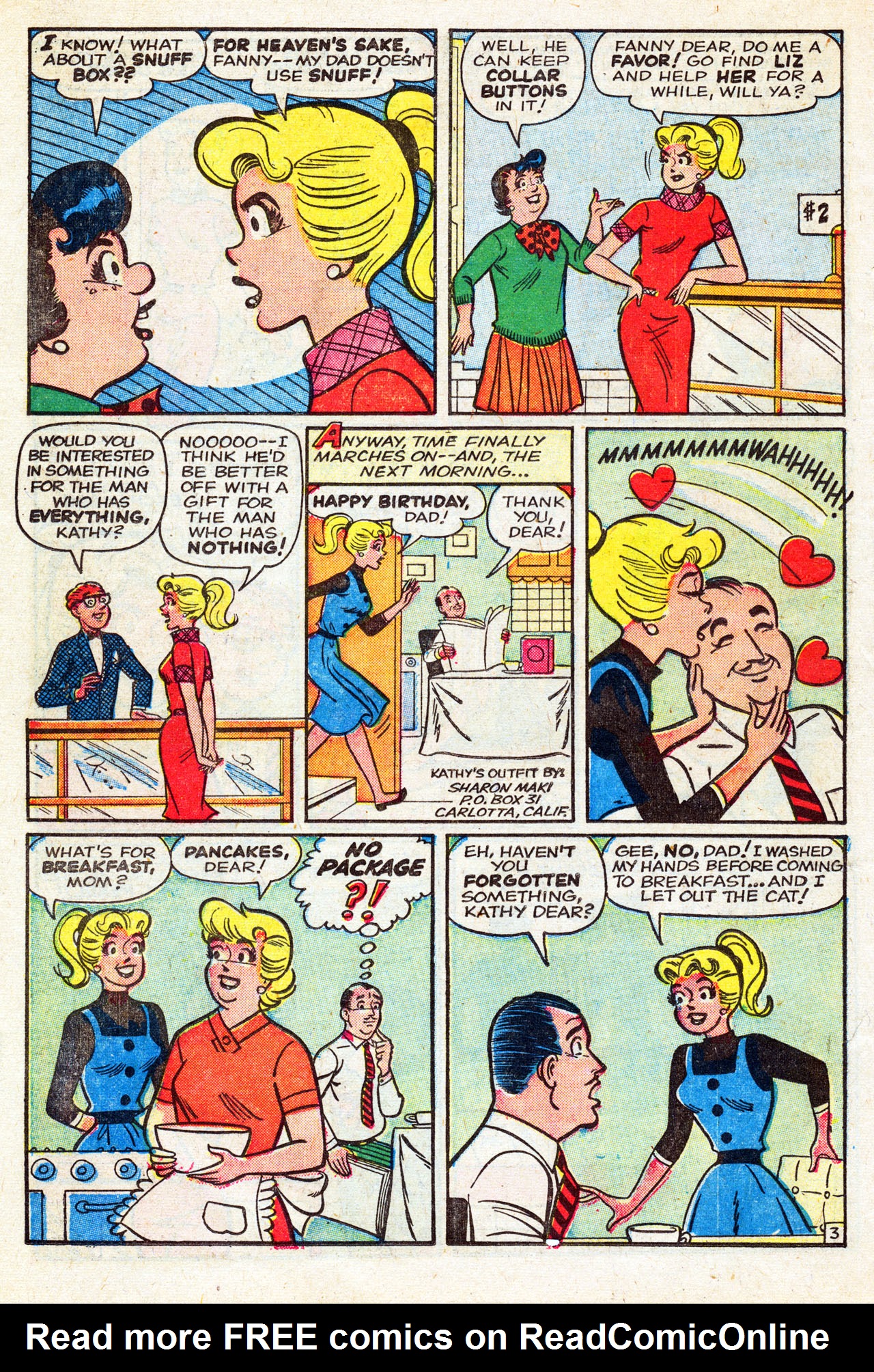 Read online Kathy (1959) comic -  Issue #6 - 22