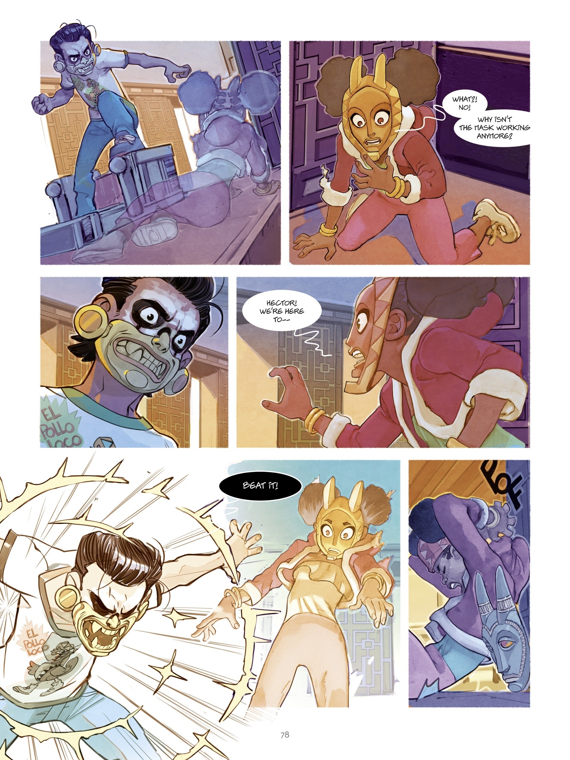 Read online Masks comic -  Issue #1 - 77