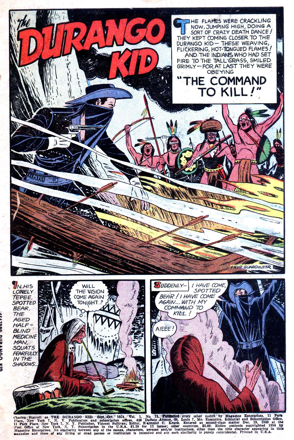 Read online Charles Starrett as The Durango Kid comic -  Issue #31 - 3